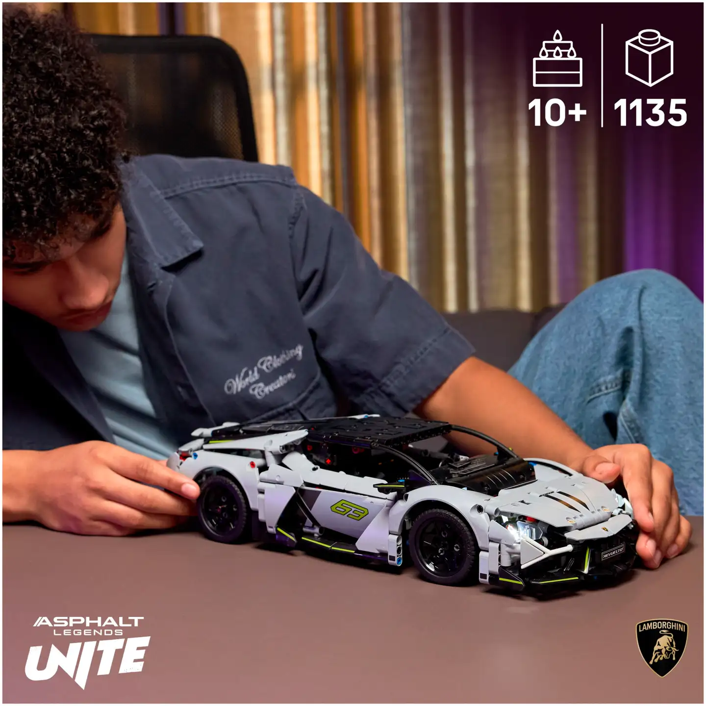 LEGO Technic 42214 Lamborghini Revuelto superurheiluauto - 9