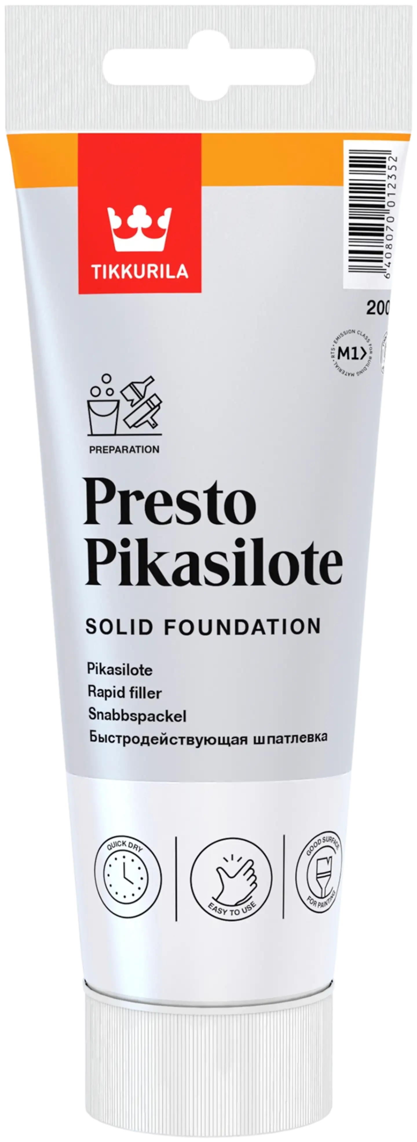 Tikkurila pikasilote Presto 200 ml valkoinen