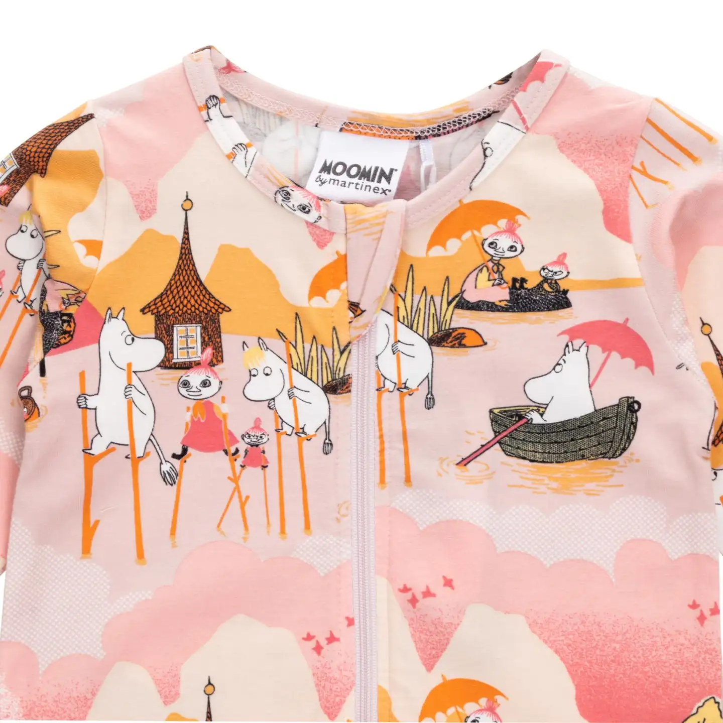 Martinex Muumi vauvojen pyjama Vedenpaisumus 588575 - BEIGE - 2