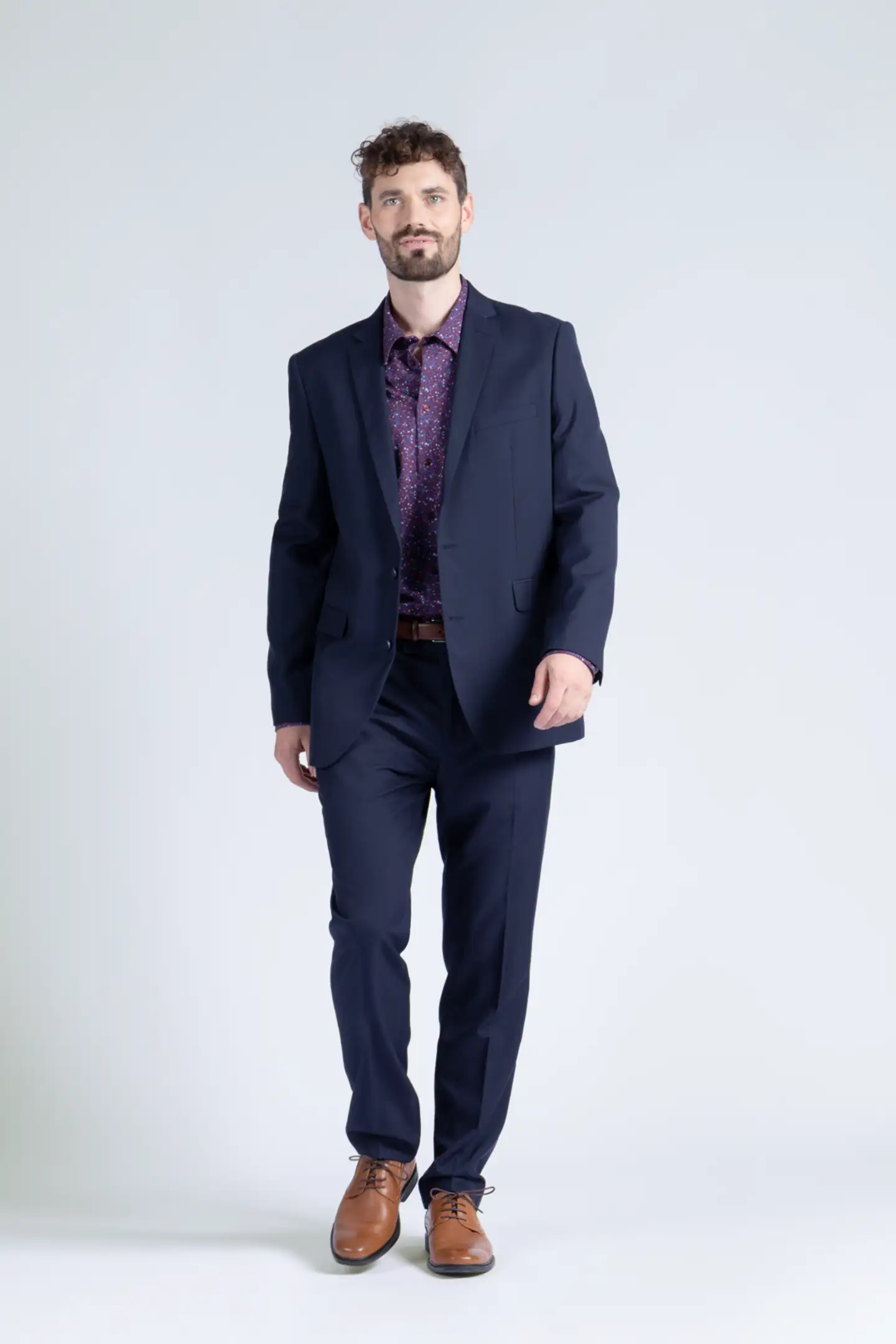 London Fog miesten kauluspaita RF Flower AOP1 - fig - 4