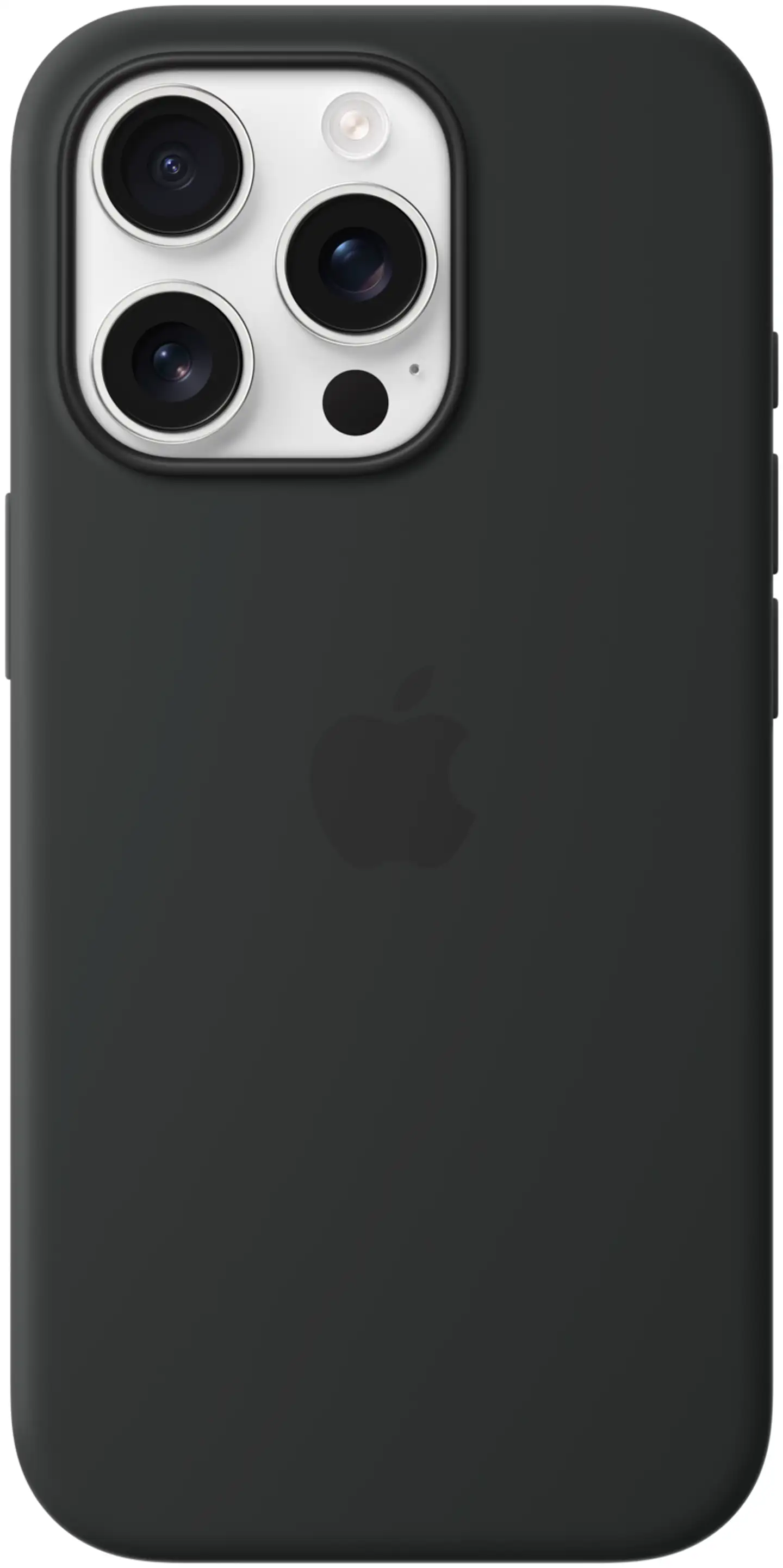 Apple iPhone 16 Pro silikoni suojakuori  - Black