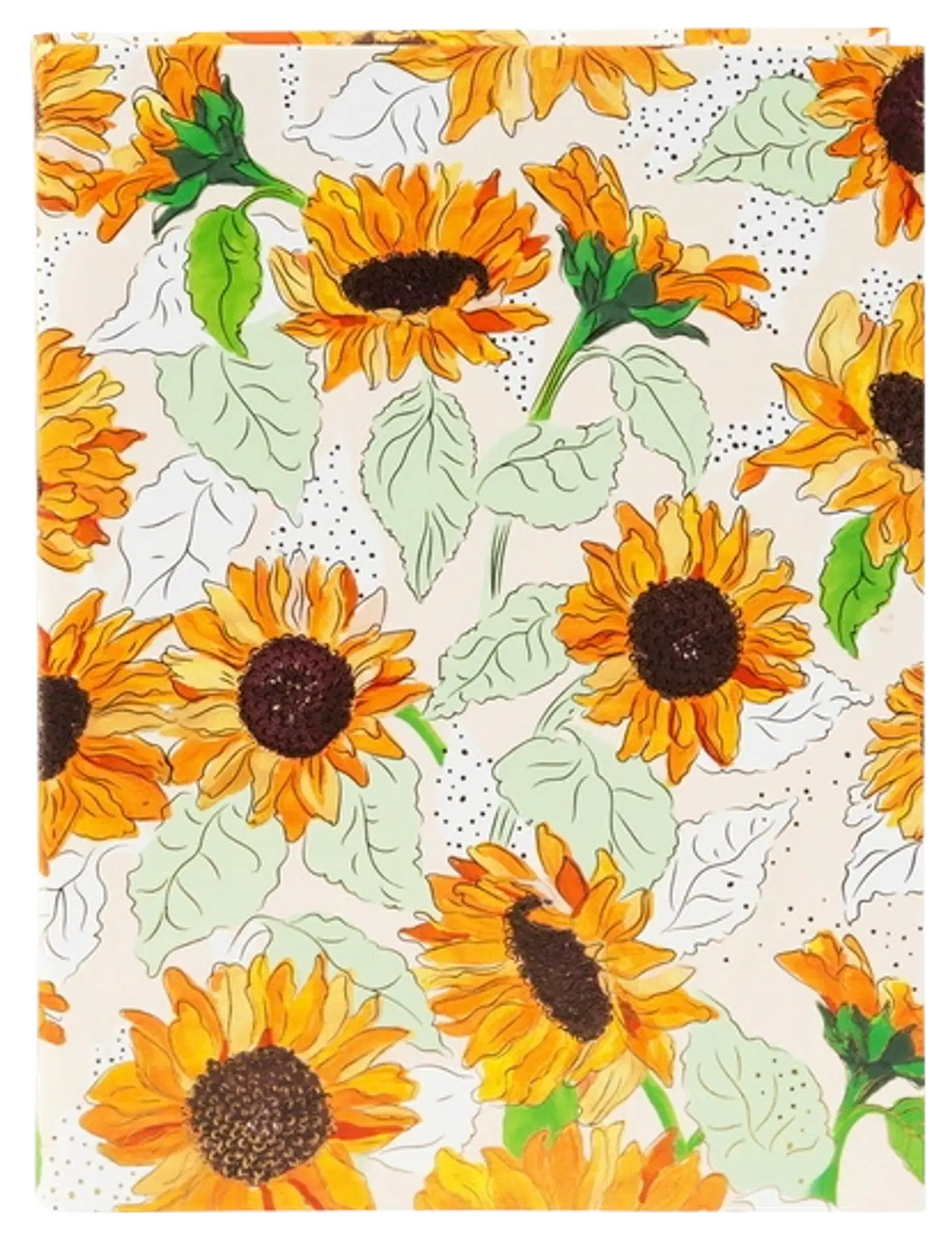 Goldbuch sunflower valkoinen muistikirja A5/200 - 1