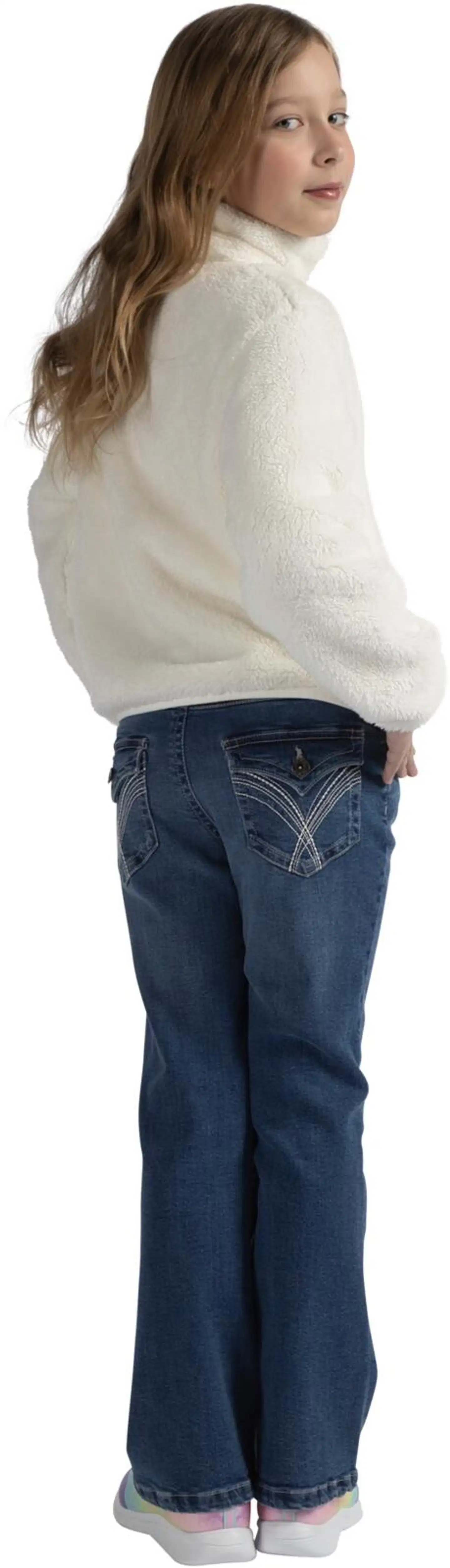 House lasten farkut säädettävällä vyötäröllä 23TH292614 - Blue denim - 5