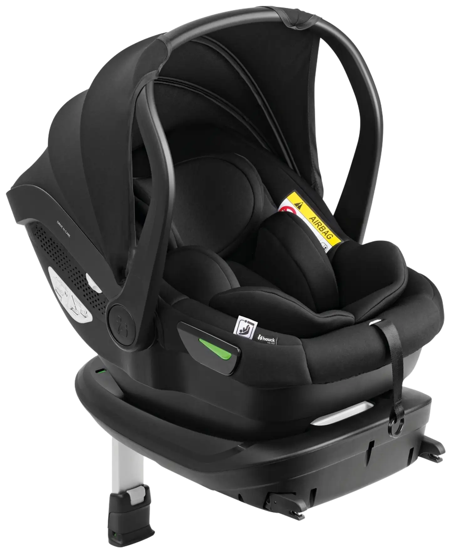 Hauck turvaistuin + telakka Drive N Care Set 40-87 cm musta - 1
