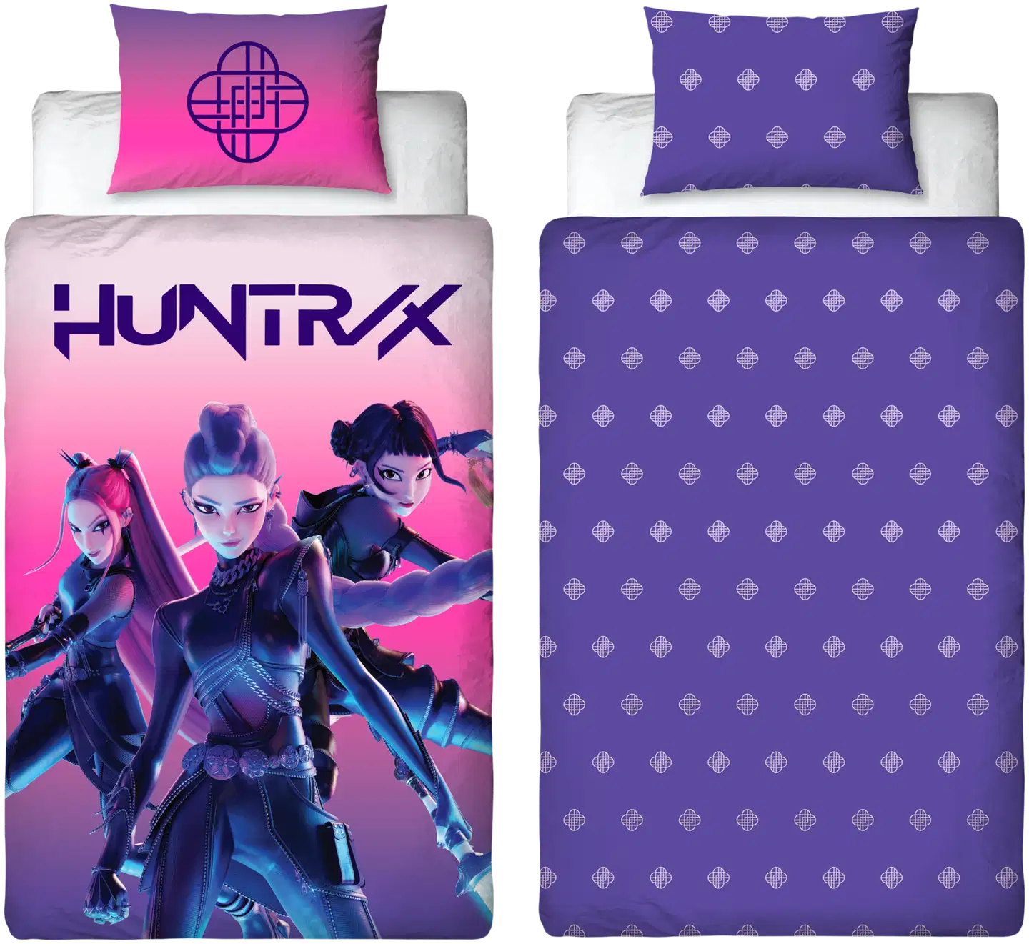 Lasten pussilakanasetti K-Pop Demon Hunters 150x210+50x60 cm - 3