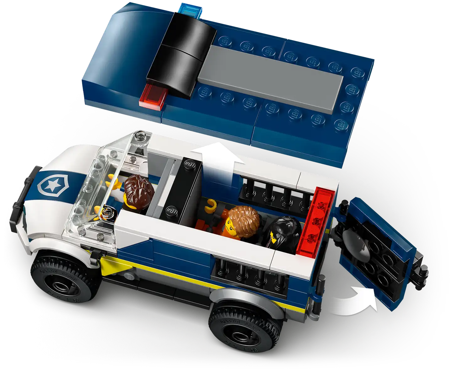 LEGO® City Police 60479 Poliisin vankienkuljetusauto - 3