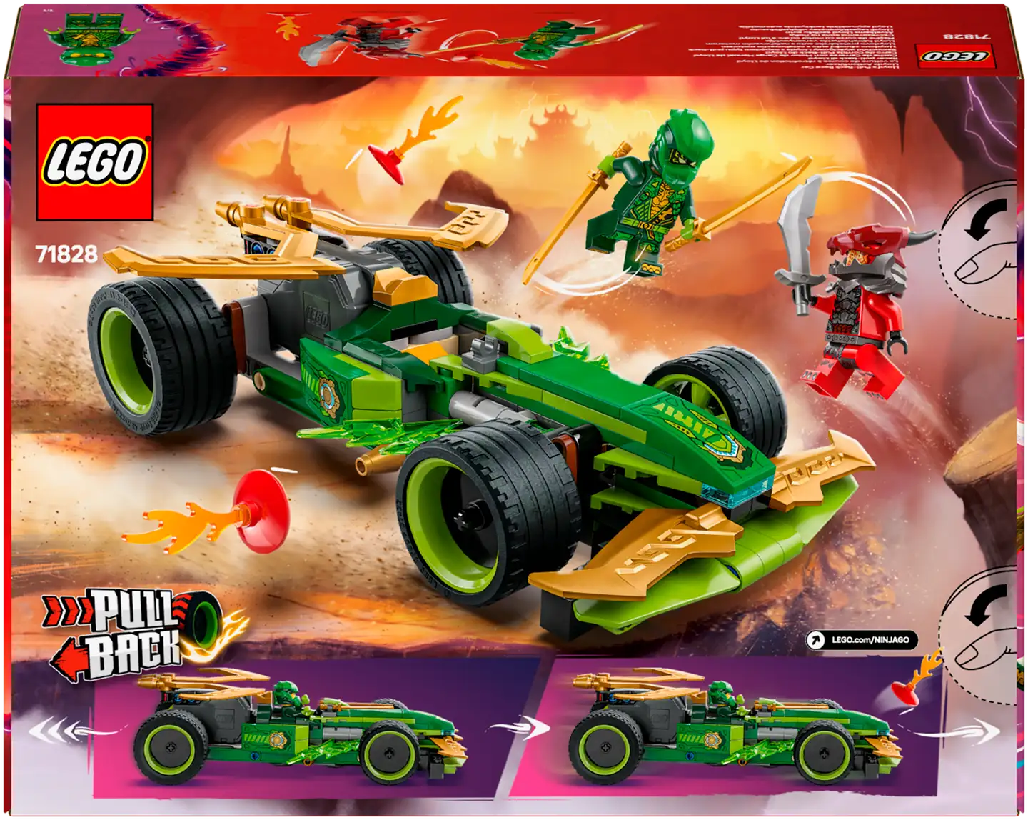 LEGO® Ninjago 71828 Lloydin vetomoottorikilpa-auto - 3