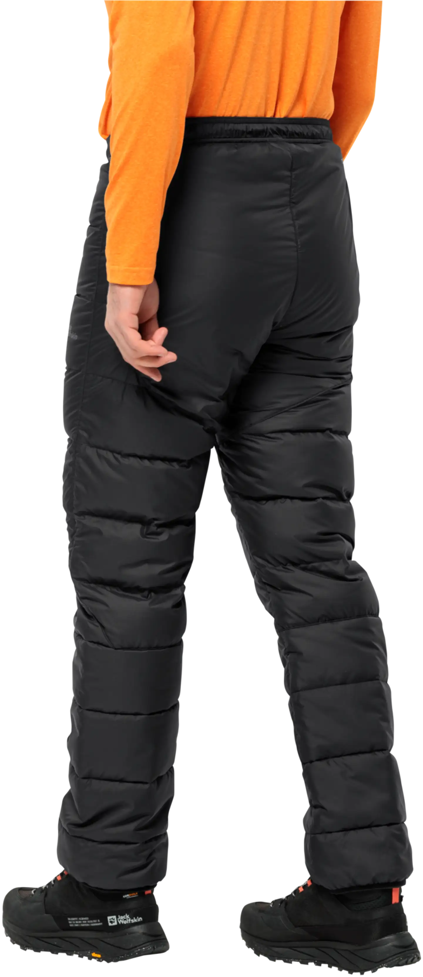 Jack Wolfskin miesten untuvahousut Atmosphere m 1501143 - BLACK - 3