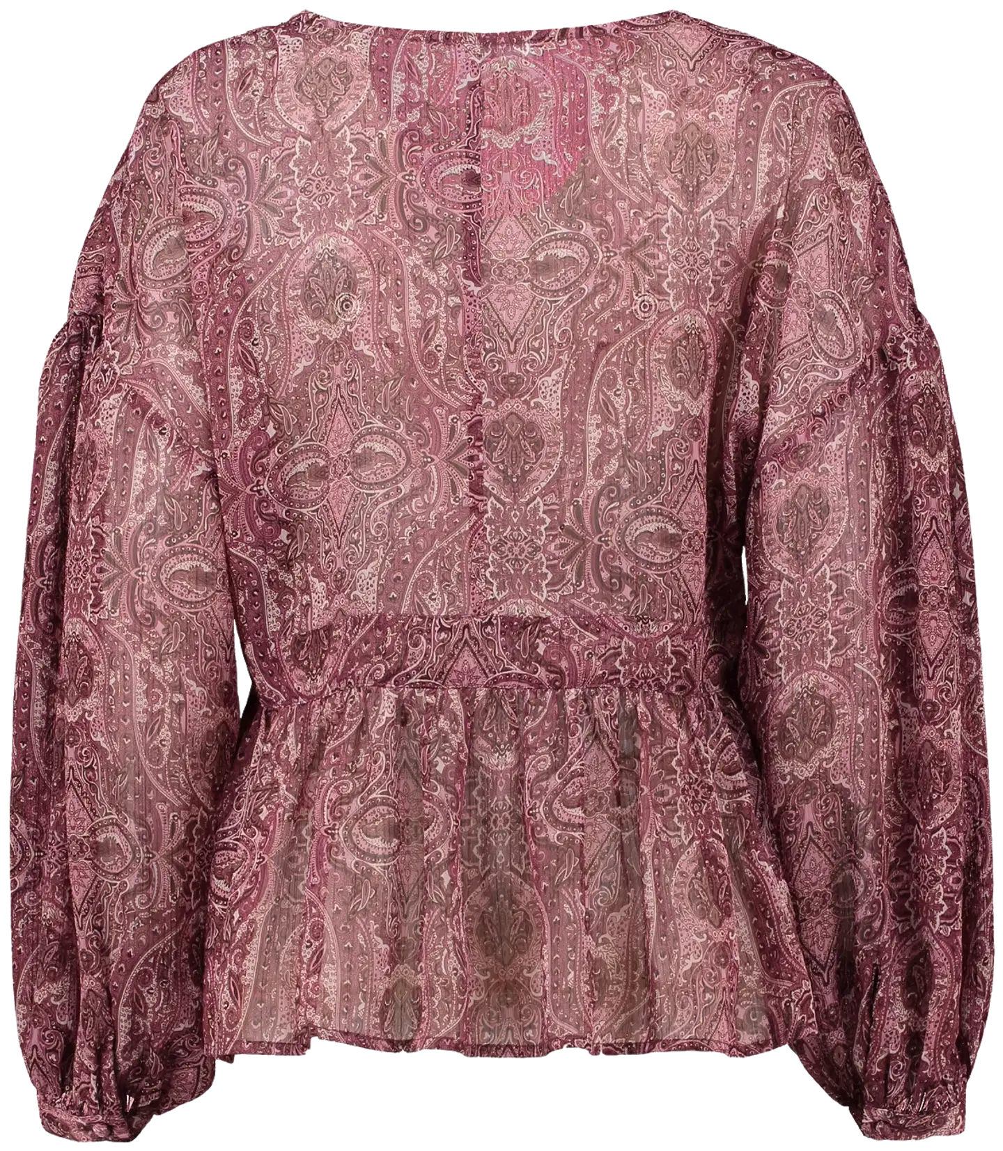 Hailys naisten paita Ch44iara - 8761 dark cherry paisley - 3