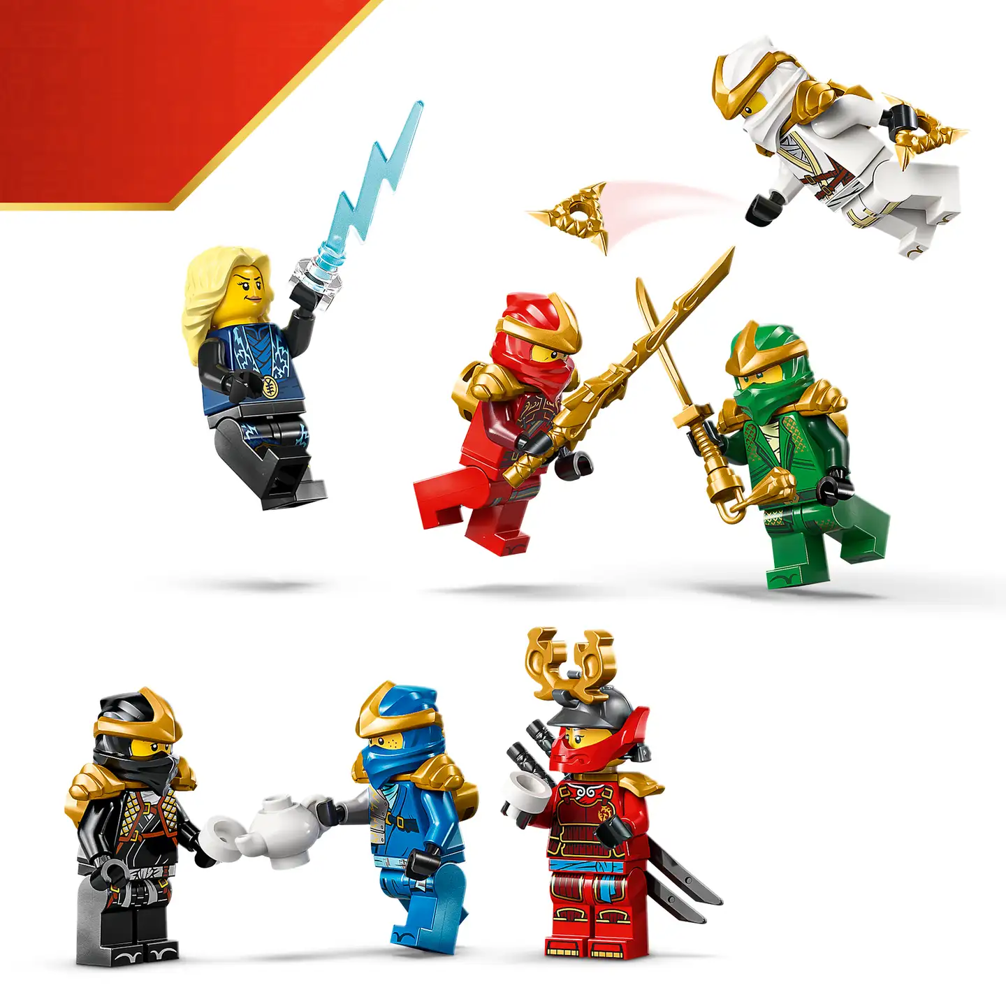 LEGO® Ninjago 71866 Ninjahahmokollaasi – 15-vuotisjuhlamalli - 8