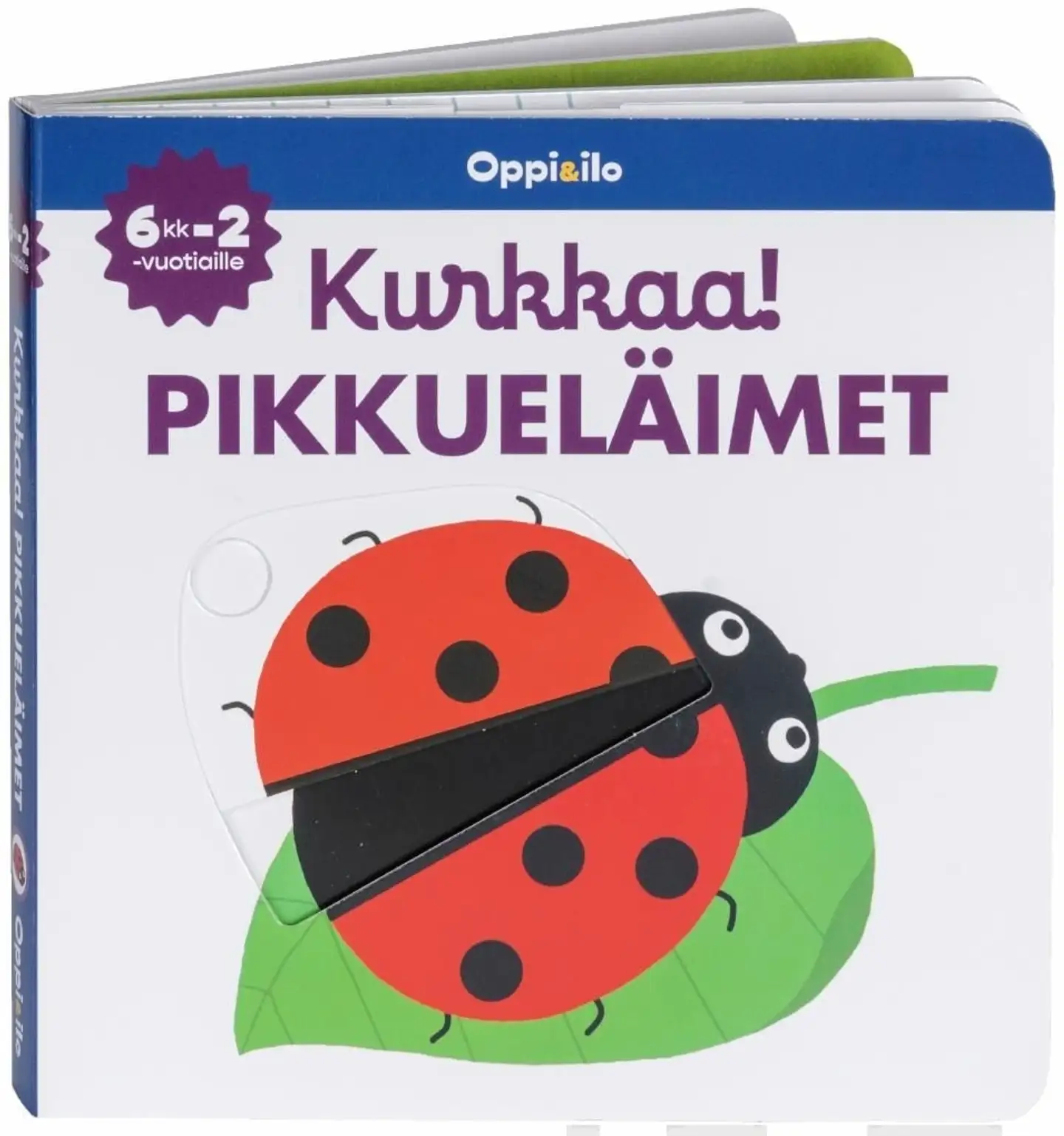 Kurkkaa! Pikkueläimet -pahvikirja 0-2 v