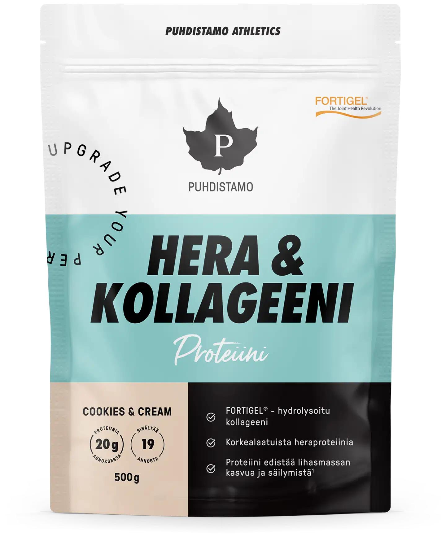 Puhdistamo Athletics Hera & Kollageeni Cookies&Cream 500 g