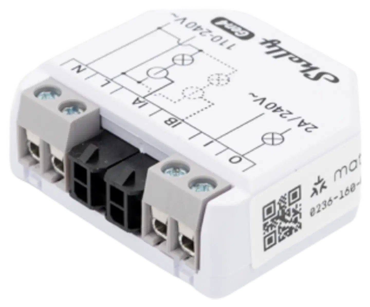 Shelly EM Gen4 - WiFi- ja Zigbee 1-vaiheinen energiamittari, 50 A - 4