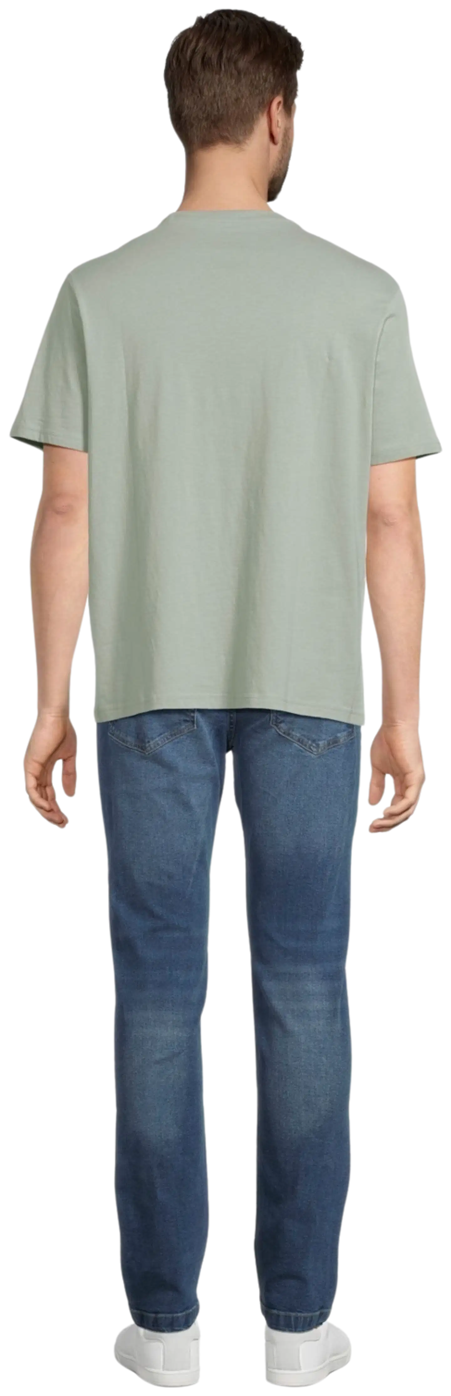 House miesten t-paita Palm Beach 195H152613 - Sage Green - 3