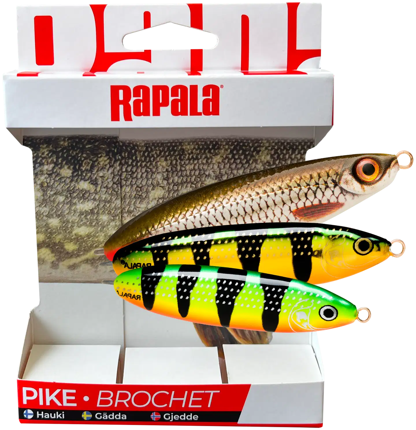 Rapala Kalatakuu hauki ruovikko - aurinkoinen
