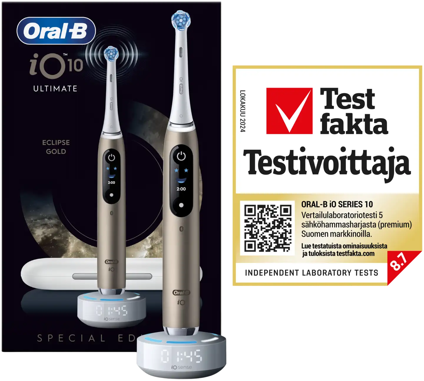 Oral-B iO10 sähköhammasharja Gold Edition - 2