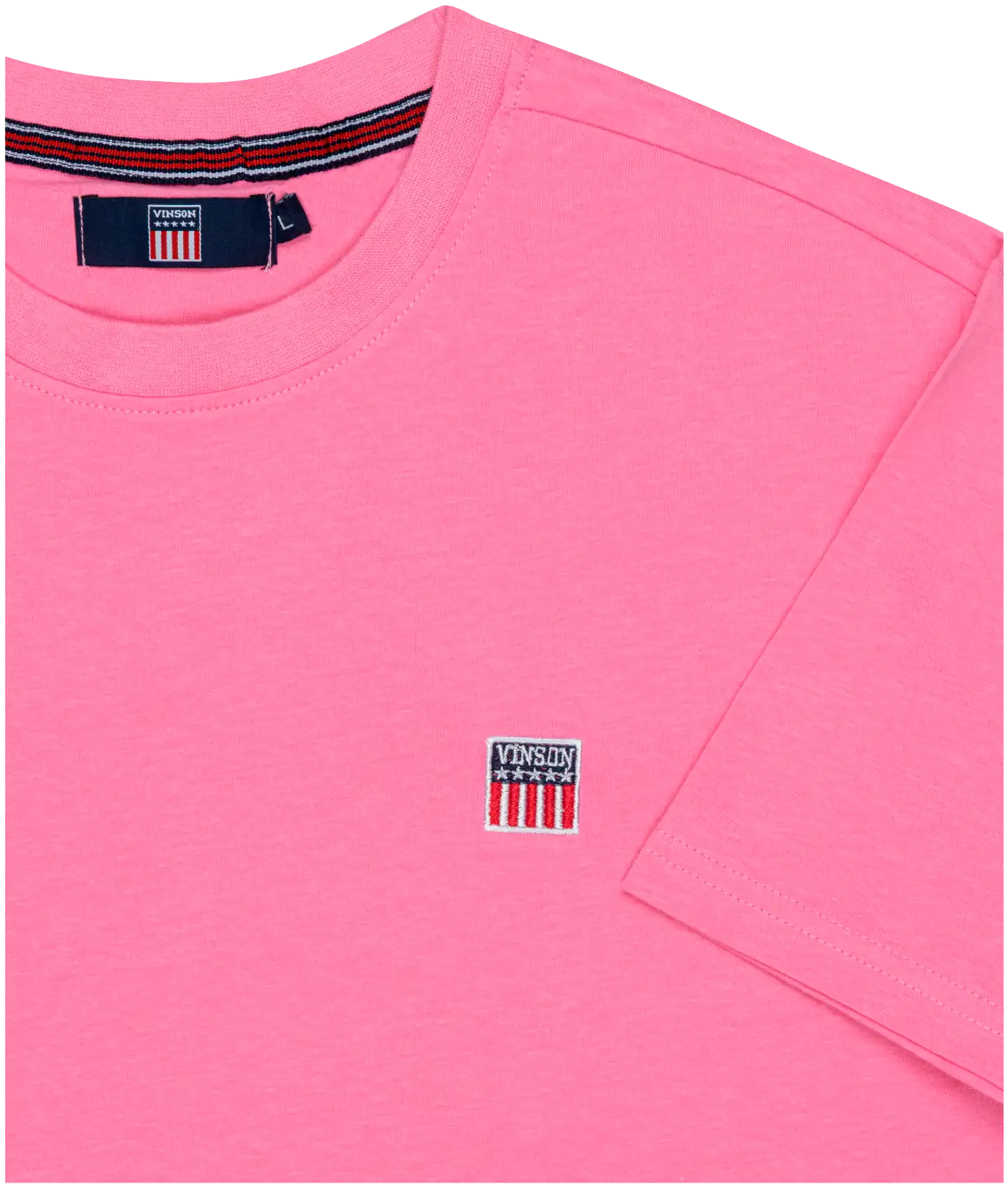 Vinson miesten t-paita Massimo - 15-2216tcx sachet pink - 3