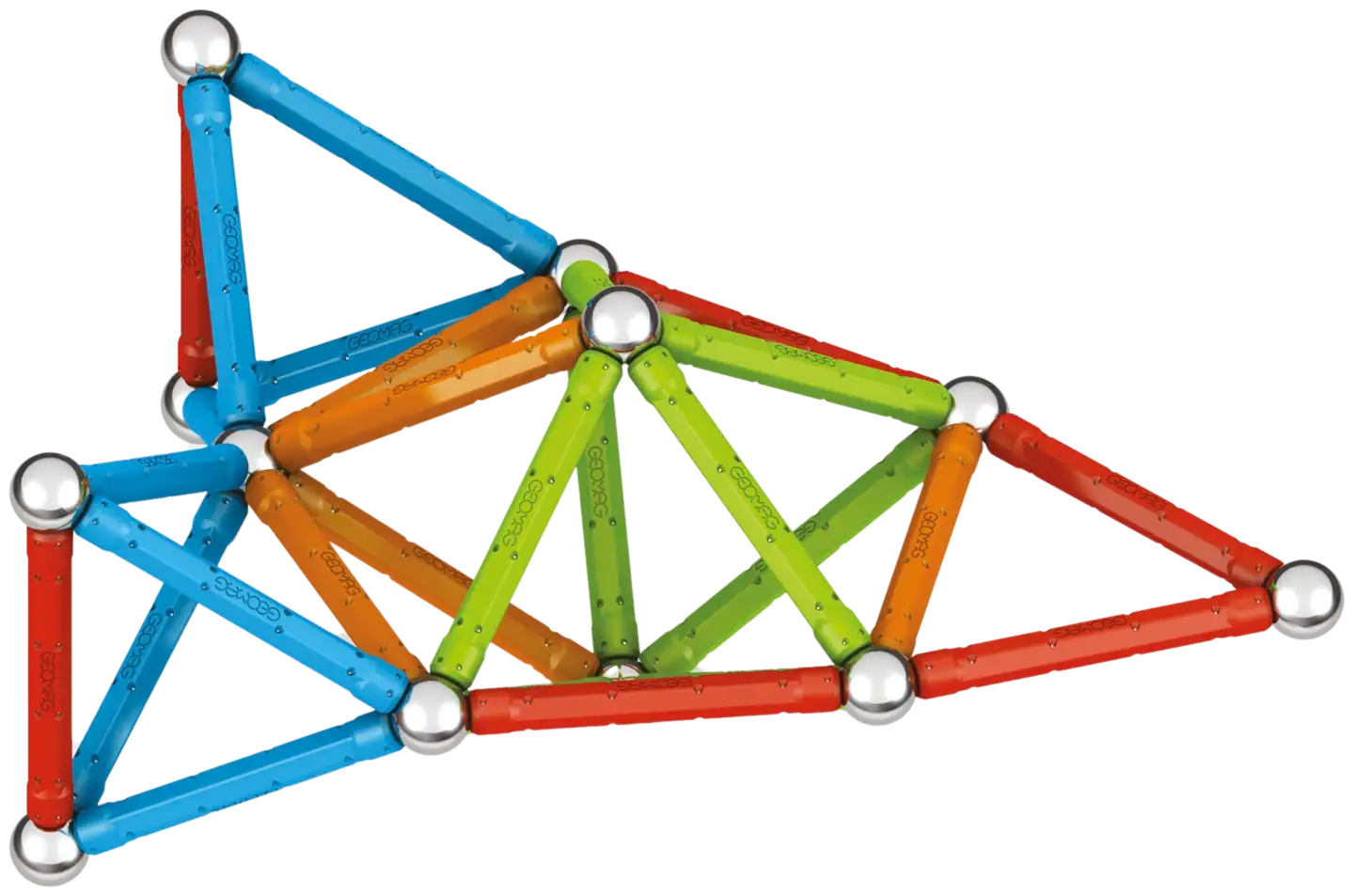 Geomag Supercolor magneettinen rakennussarja 60 osaa - 4