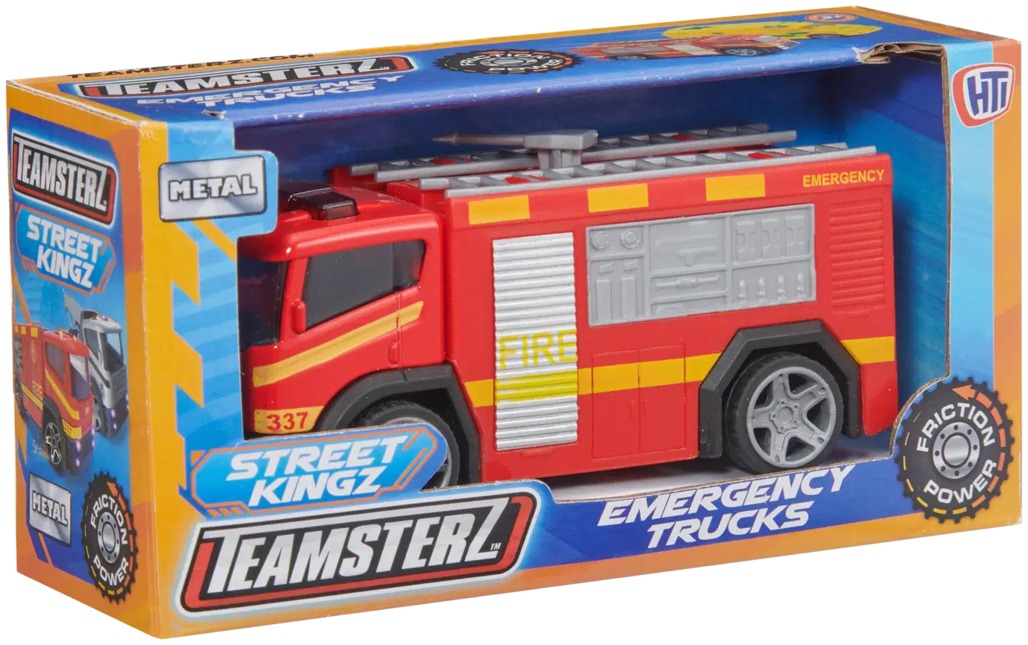 Teamsterz Sreet Kingz Emergency Trucks Friction -ajoneuvo - 2