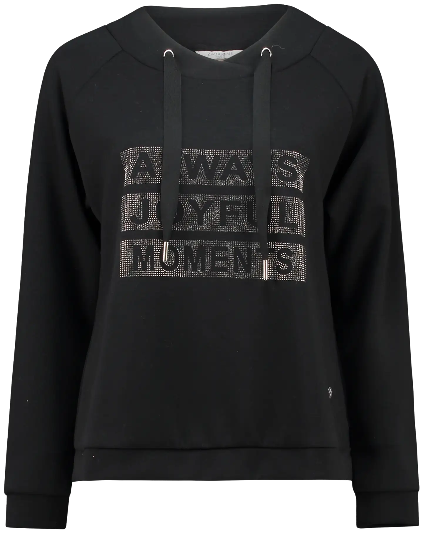 Zabaione naisten trikoopusero Al44eya - BLACK - 1