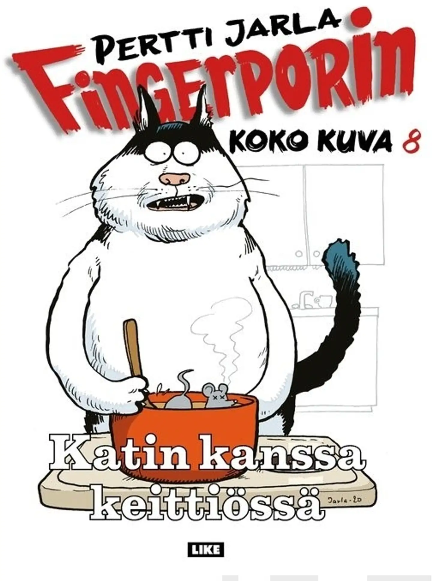 Jarla, Fingerporin koko kuva 8 - Katin kanssa keittiössä