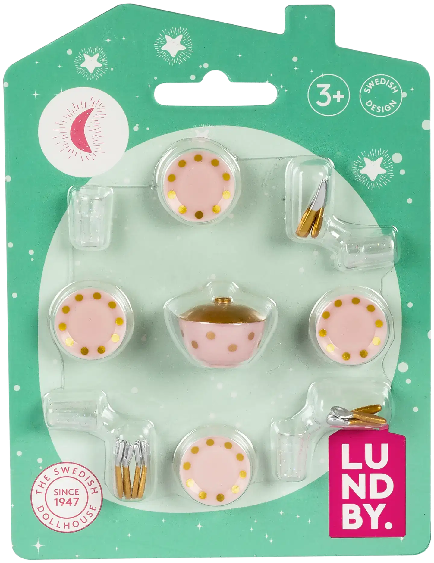Lundby nukketalon tarvikkeet astiasto - 1
