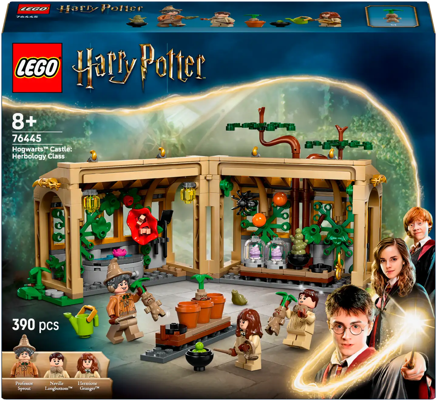 LEGO® Harry Potter TM 76445 Tylypahkan linna: Yrttitieto - 2