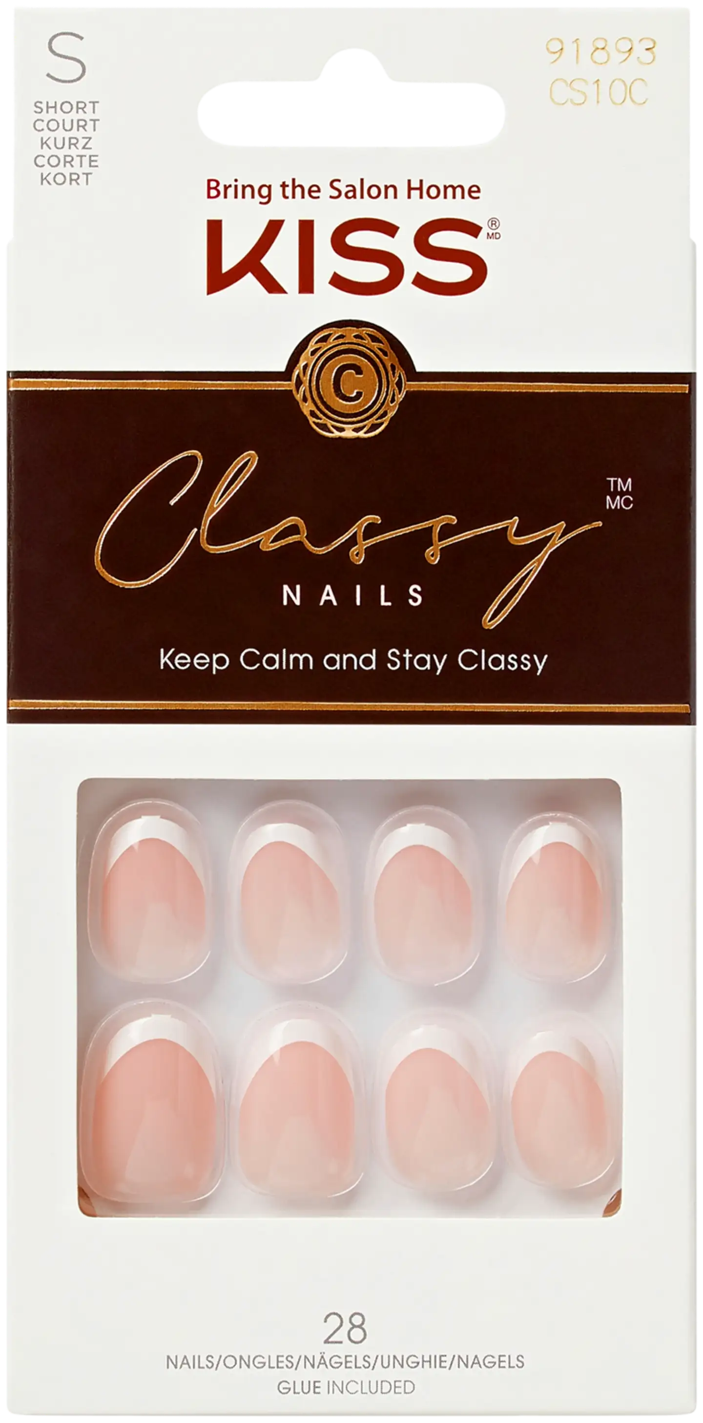 Kiss Classy Nails kynnet- Exclusive Only 28 kpl