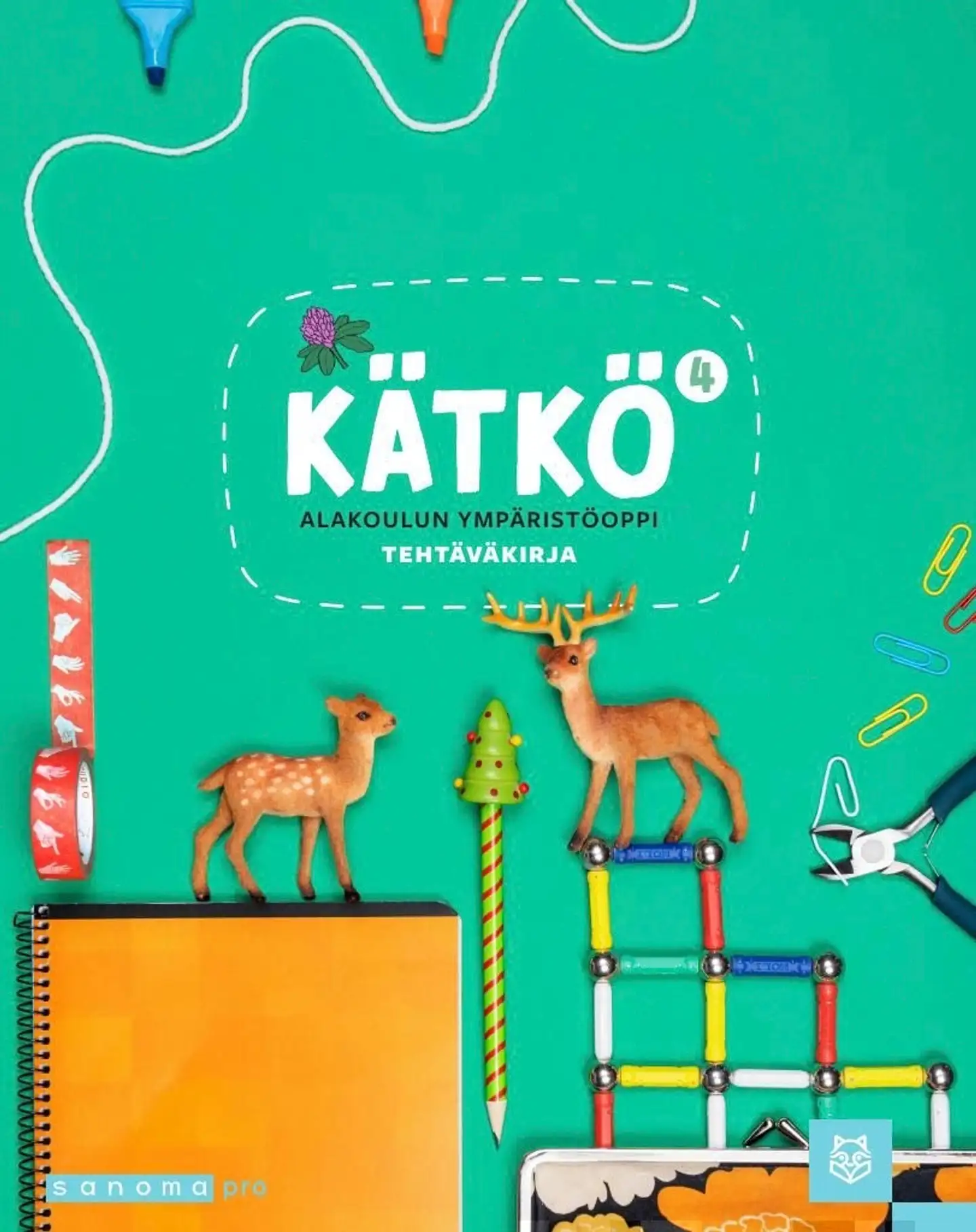 Cantell, Kätkö 4 Tehtäväkirja - Alakoulun ympäristöoppi