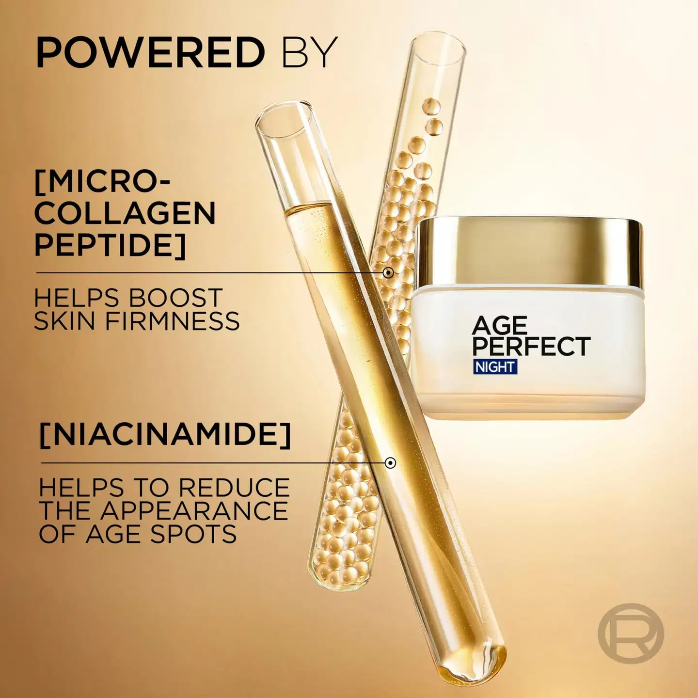 L'Oréal Paris Age Perfect Night kosteuttava & kiinteyttävä yövoide ikääntyvälle iholle 50ml - 3