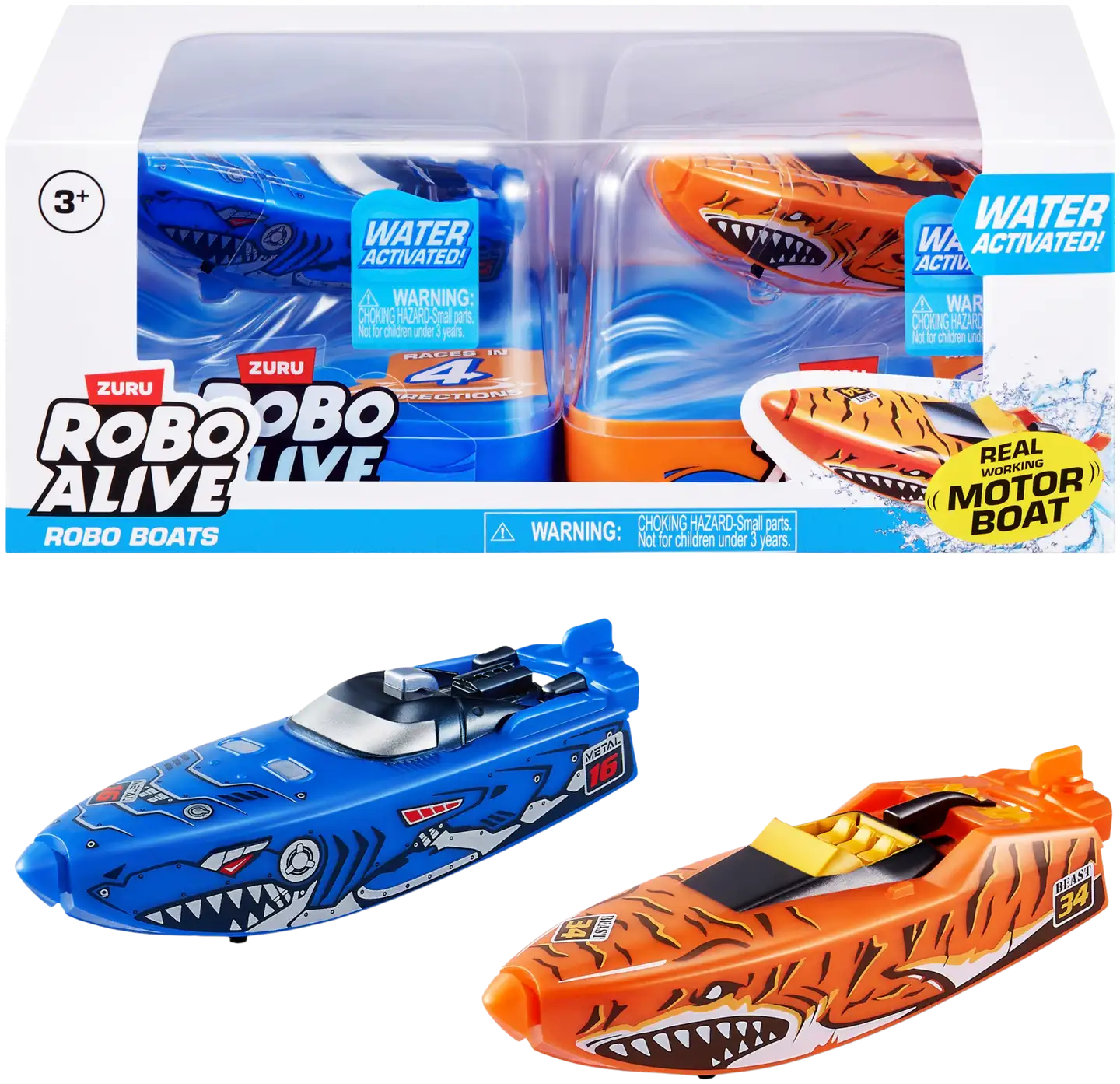 Robo Alive uimaveneet 2-pack - 2