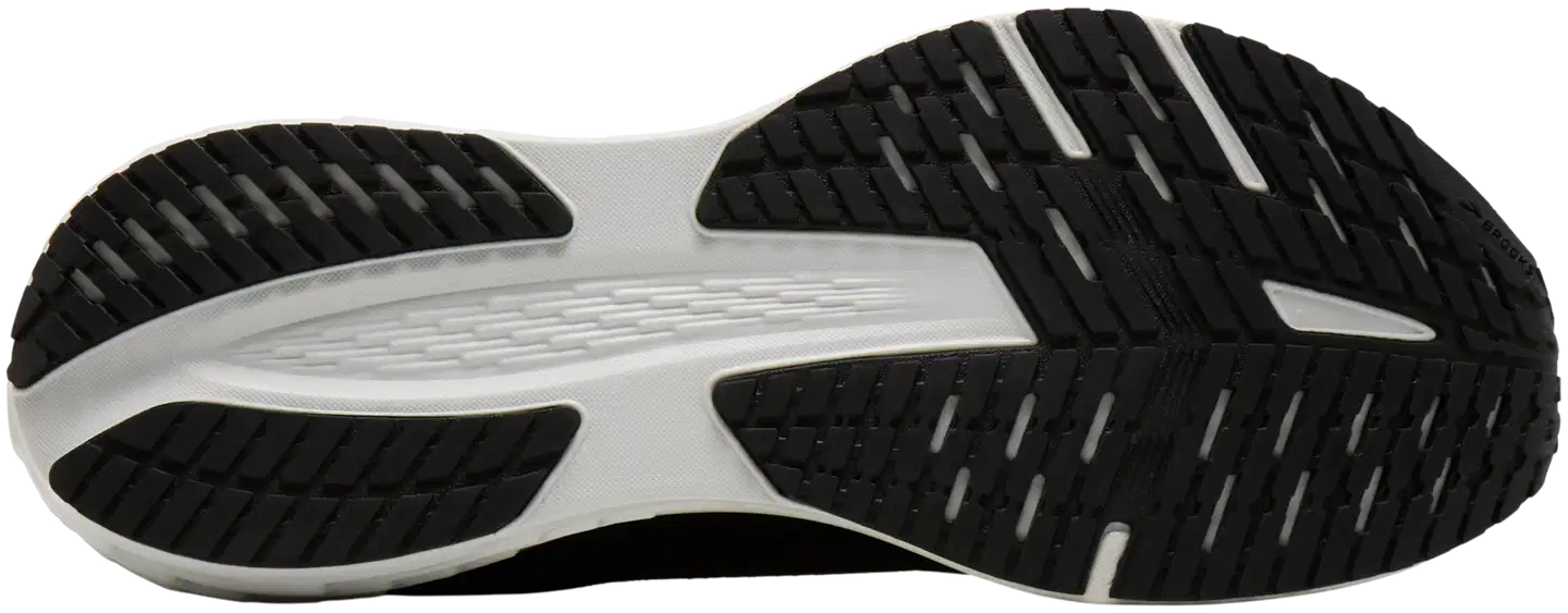 Brooks miesten juoksukengät Launch 12 - Black/Cyber Yellow/Oyster - 7