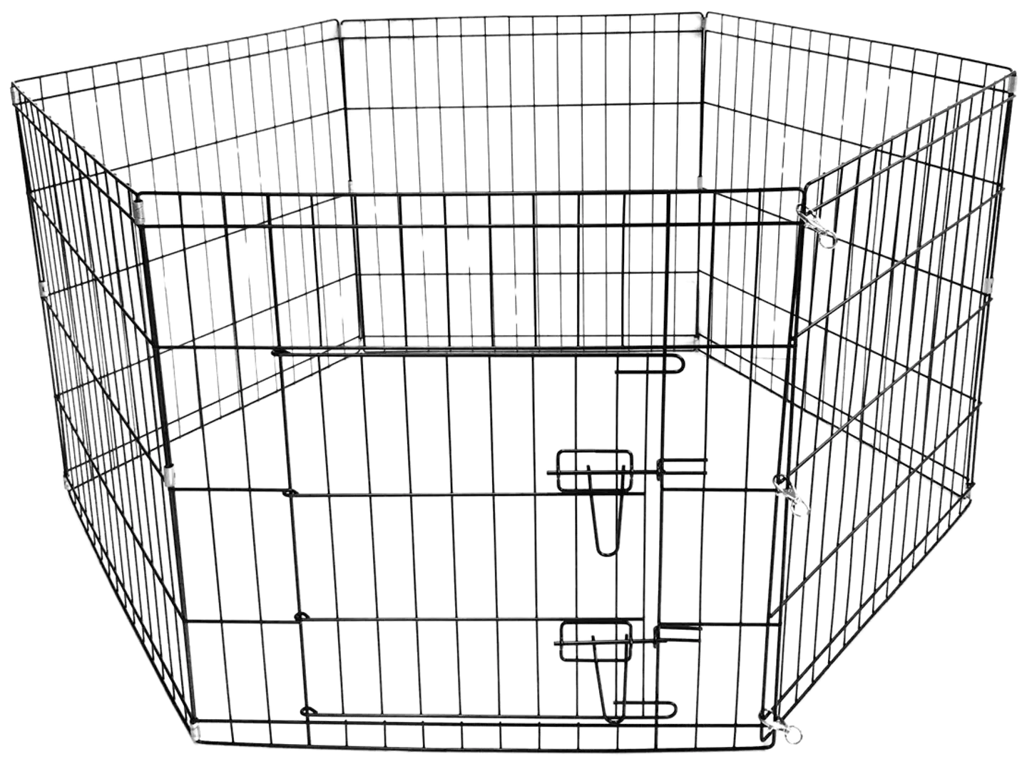 Trekker pentuaitaus 6-paneelia S 61x61 cm musta - 1