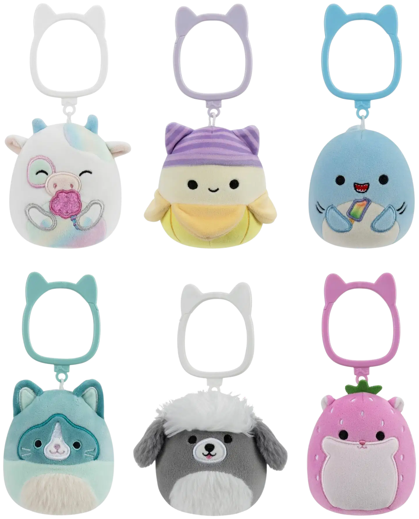 Squishmallows 9 cm P27 klipsipehmo - 1