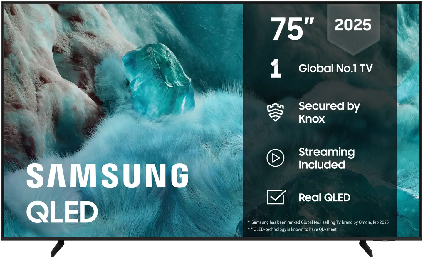 Samsung 75" 4K QLED Smart TV TQ75Q7FA - 1