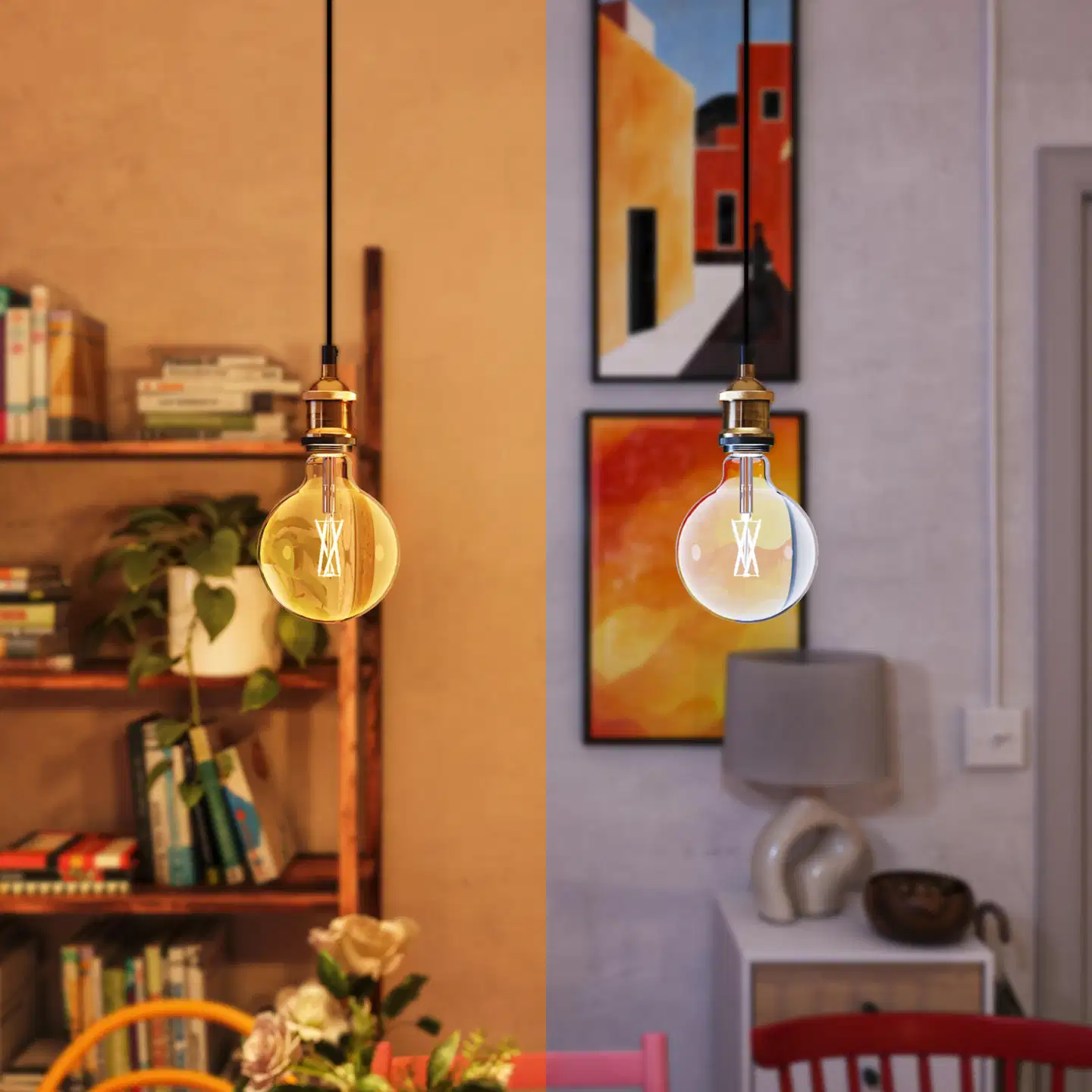 Philips Smart Lighting LED-filamenttilamppu 7W G125 E27 2700-6500K 806lm kirkas - 4