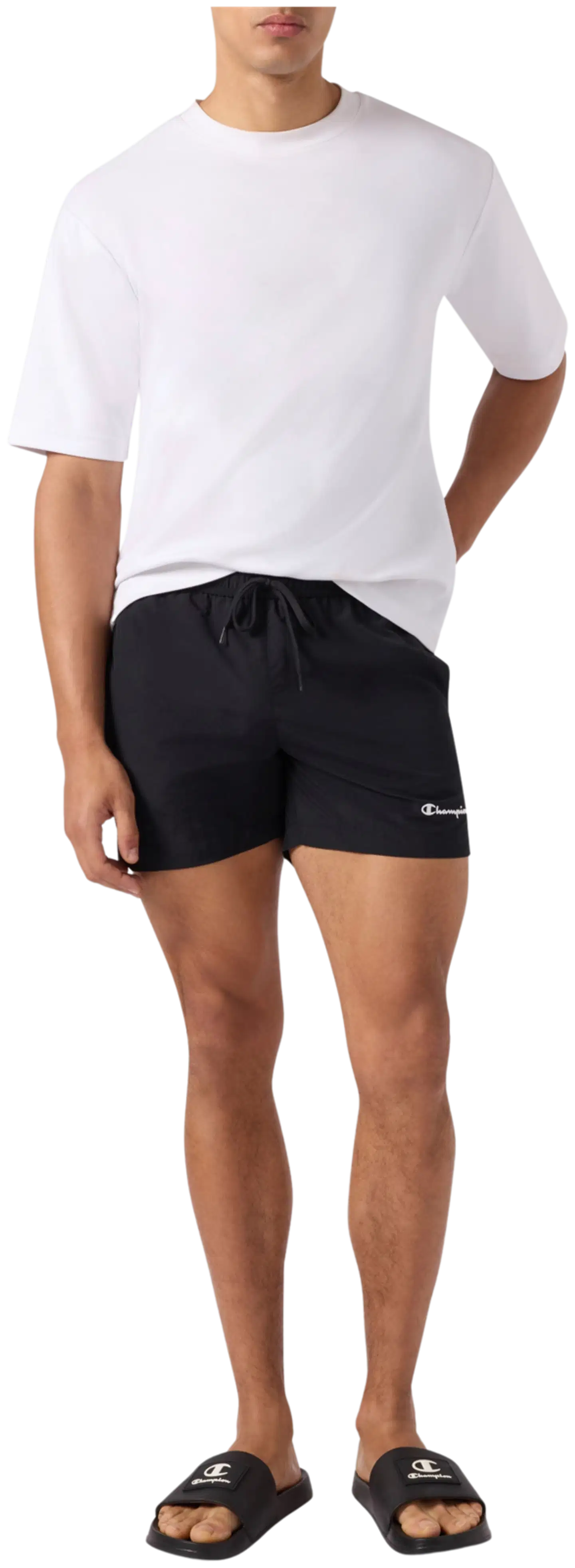 Champion miesten uimashortsit - MUSTA - 3