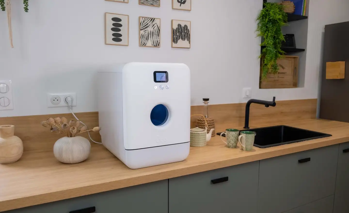 Bob pöytäastianpesukone valkoinen - 5