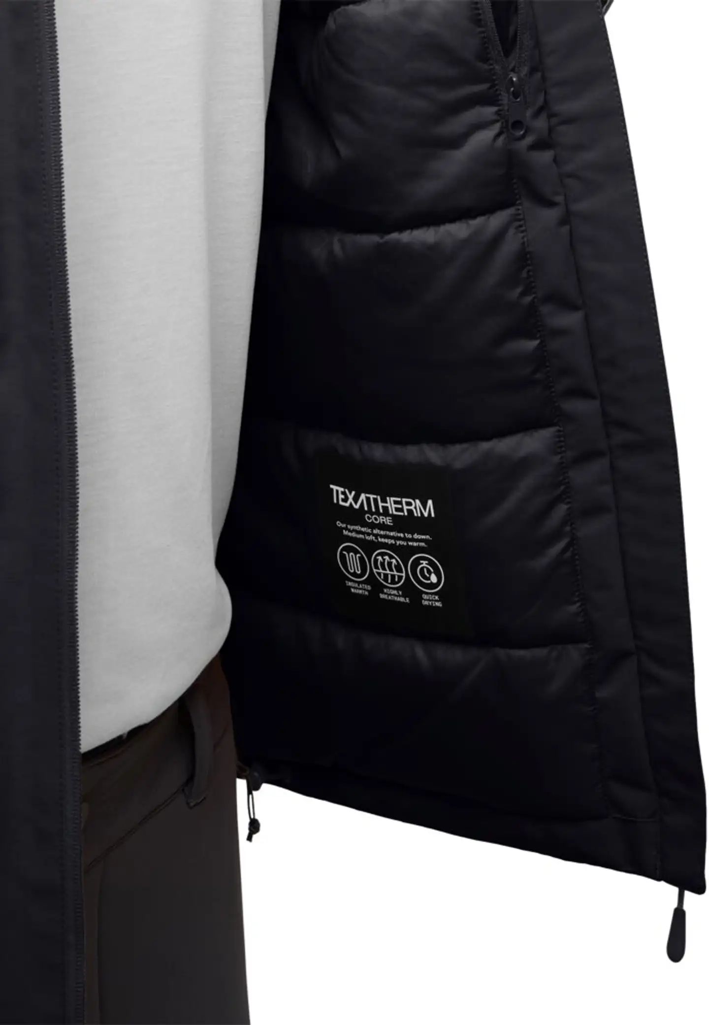 Jack Wolfskin miesten toppatakki Jasper - BLACK - 14