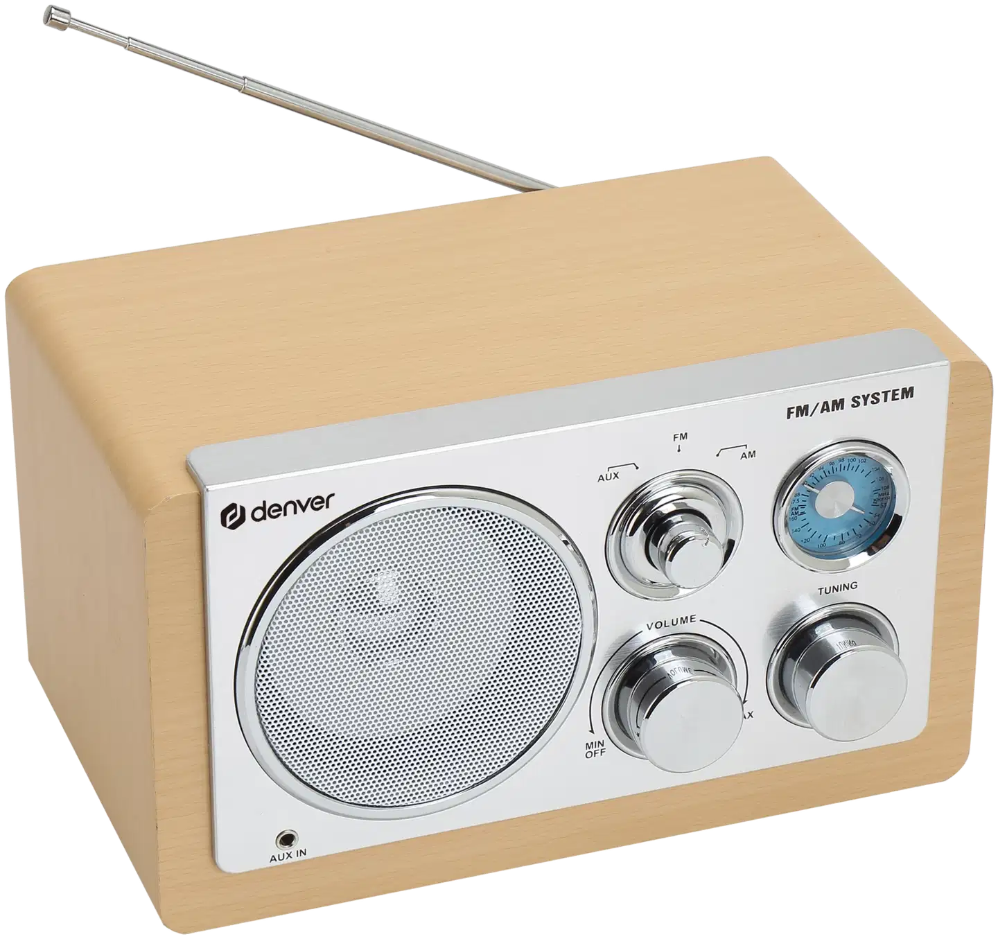 Denver radio TR-63LW vaalea puu - 6