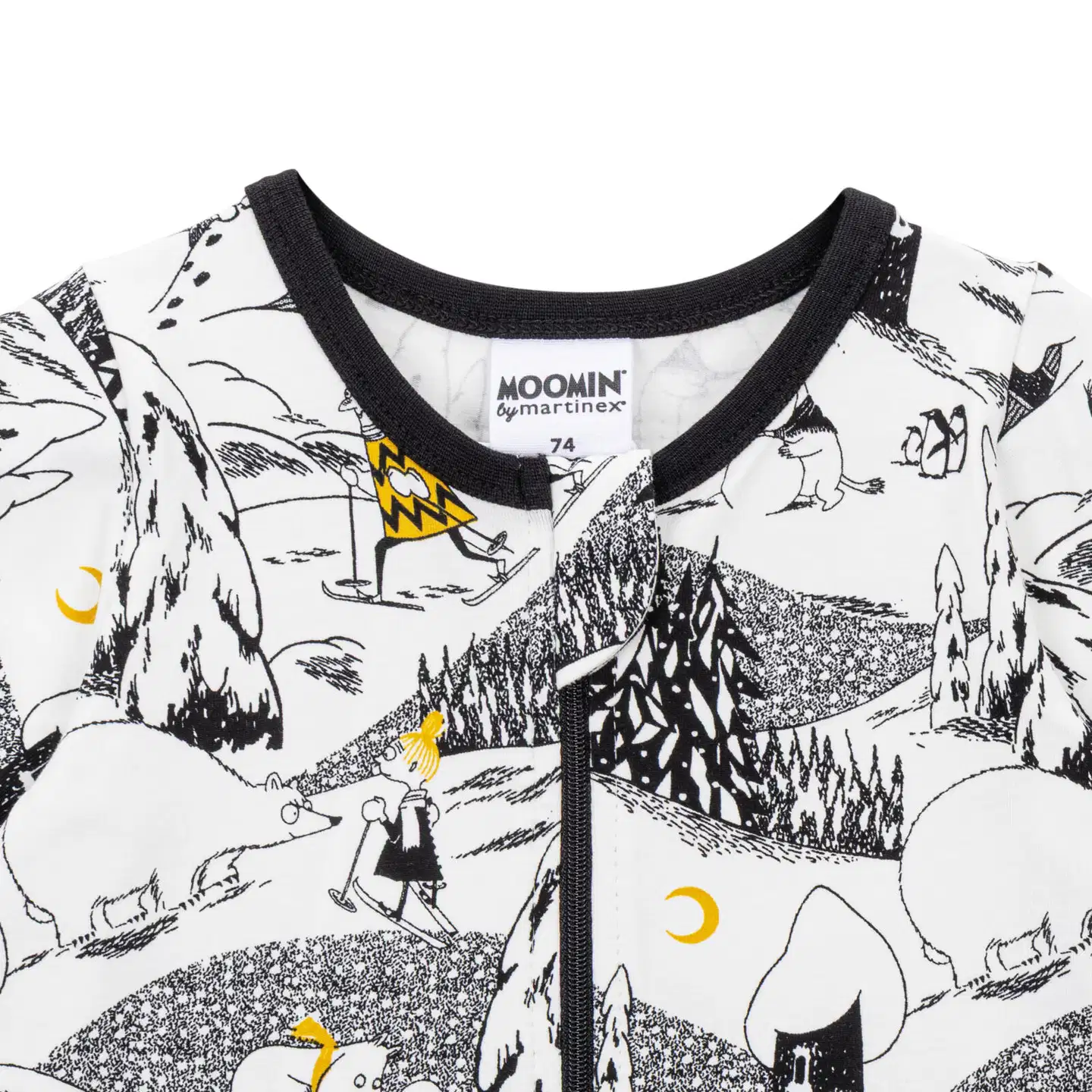 Muumi vauvojen pyjama Jääkarhu 593379 - valkoinen - 4