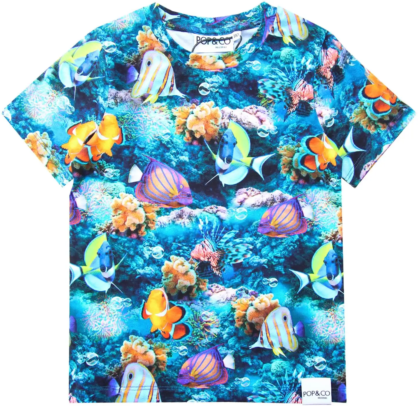POP&Co lasten t-paita allen fish - 334 - 1