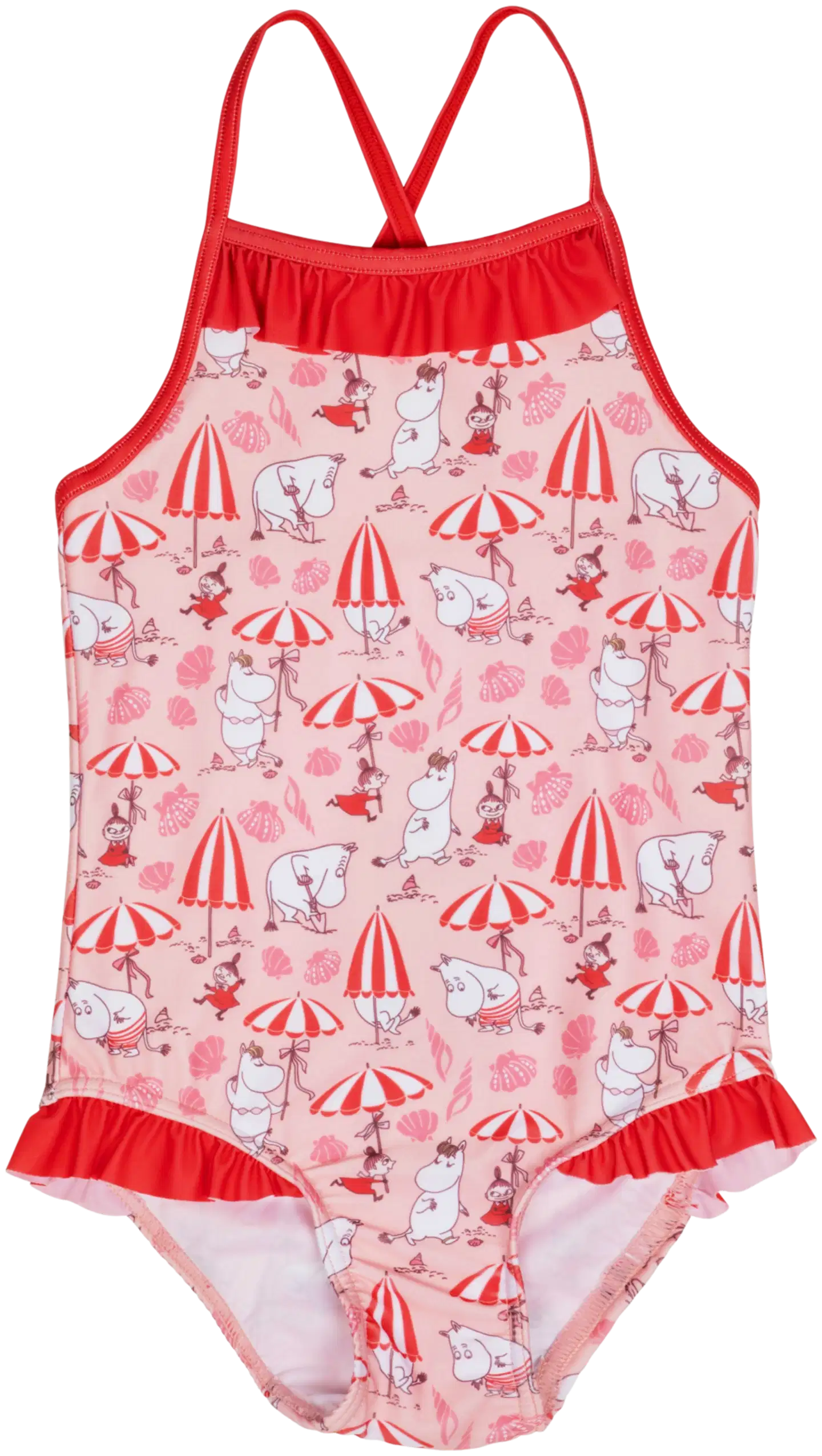 Muumi Lasten uima-asu Simpukkaranta 592031 - koralli - 1