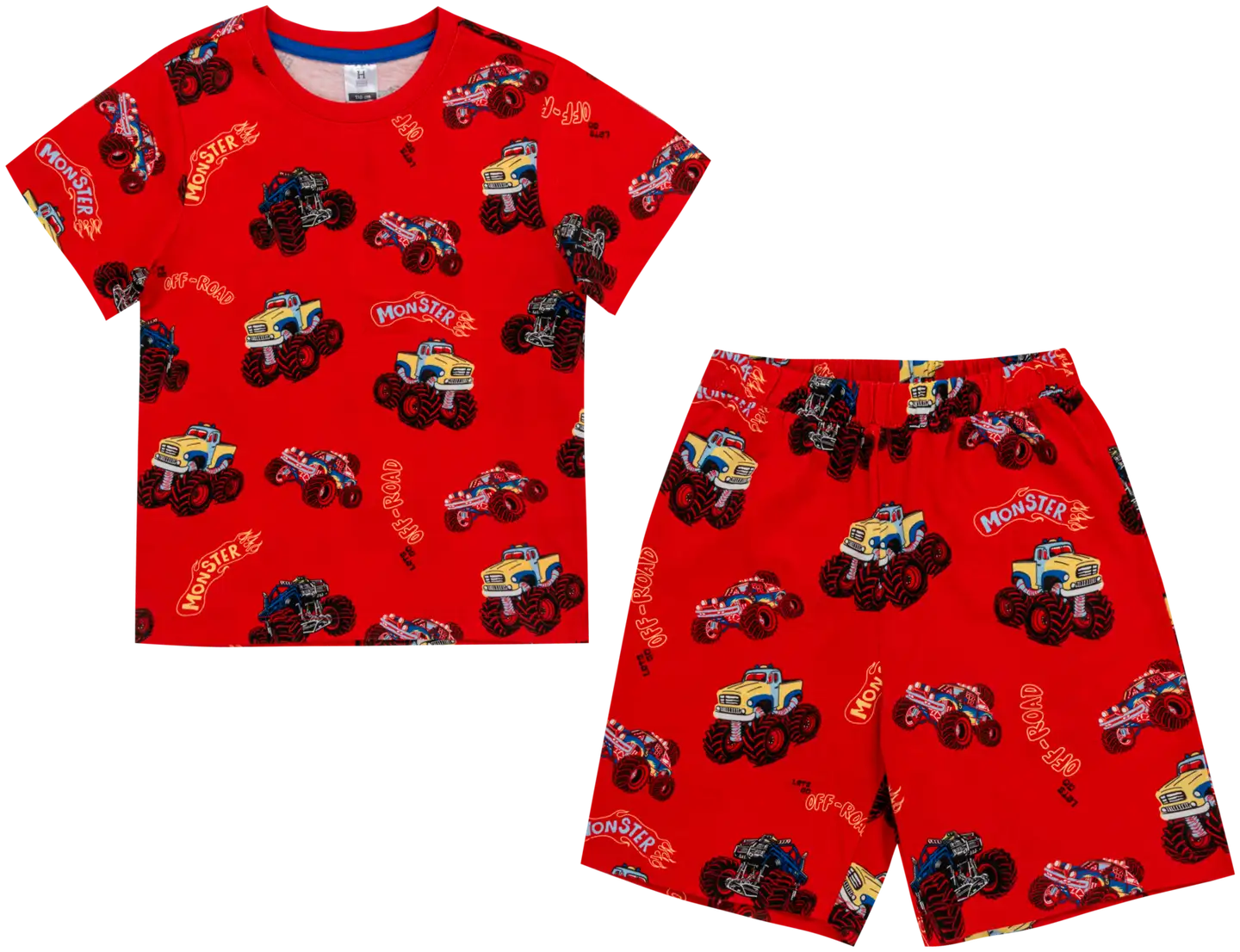 House lasten shortsipyjama 232H382416 - RED - 1