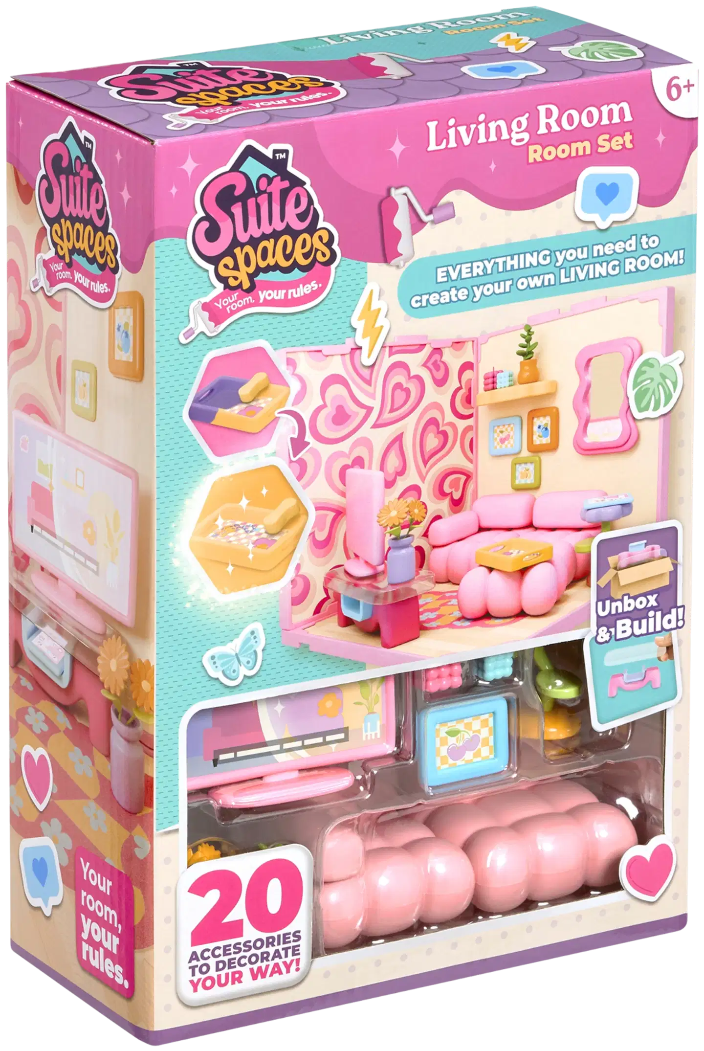 Suite Spaces -olohuone - 2