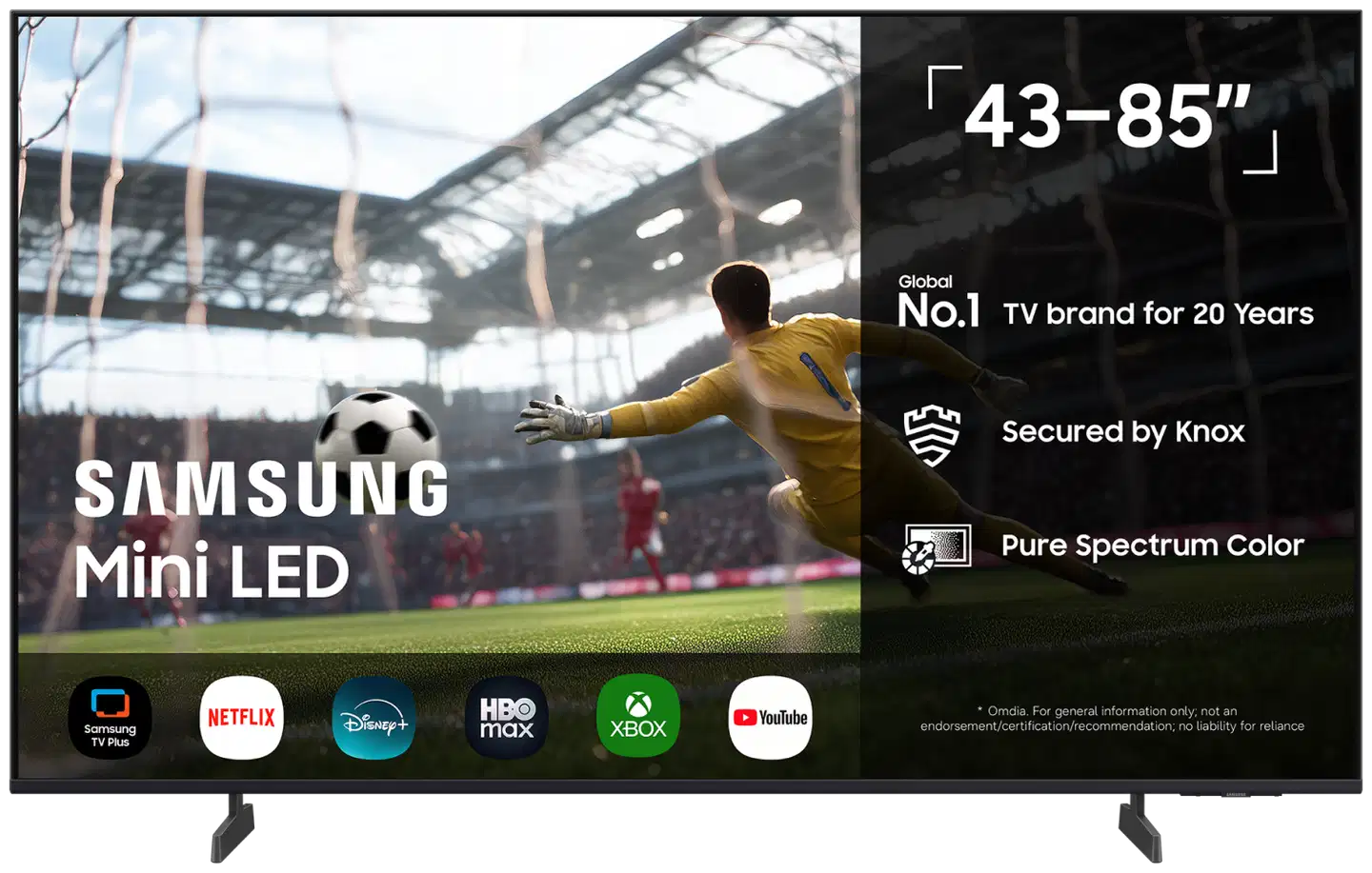 Samsung 43" 4K UHD Mini LED Smart TV TU43M72HBUXNA - 1