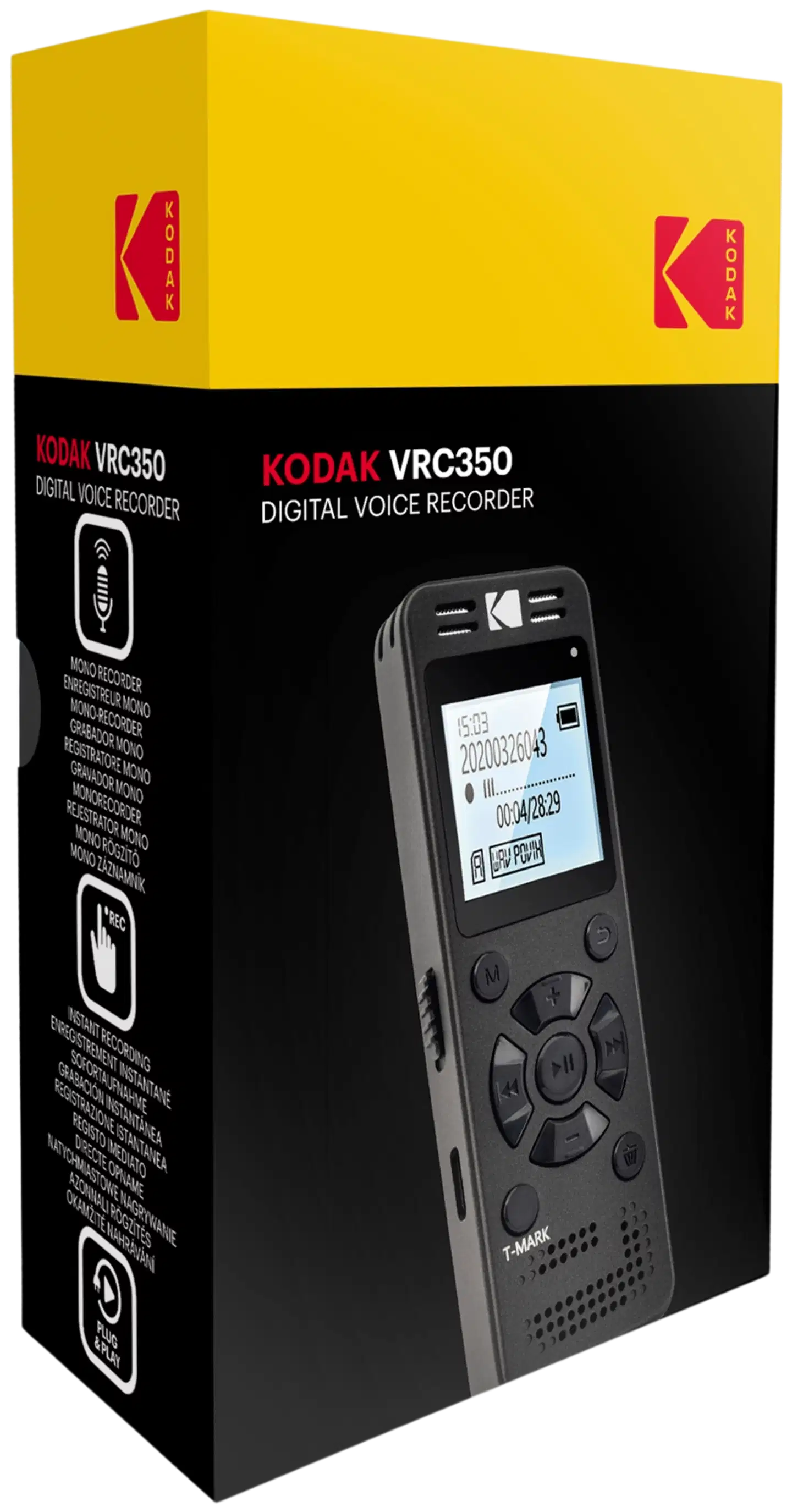 Kodak digitaalinen sanelin VRC 350 - 5