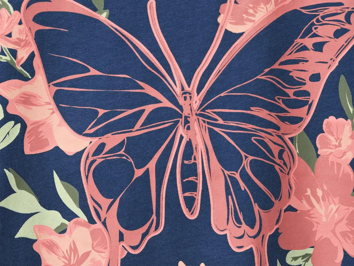 Actuelle naisten yöpaita 212A042605 - Navy Peony - 5