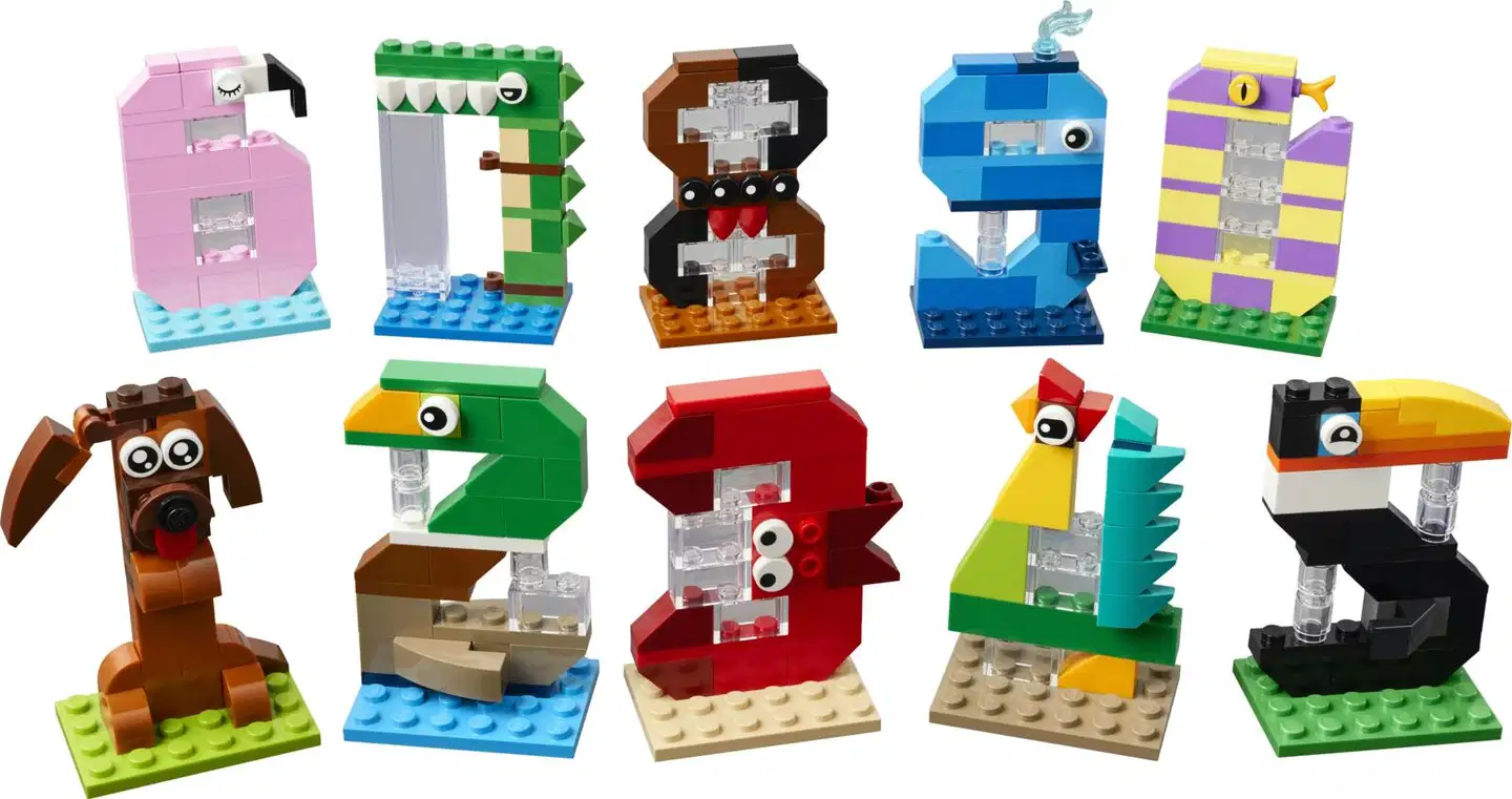LEGO® Seasons and Occasions 40807 Synttärinumerot - 2
