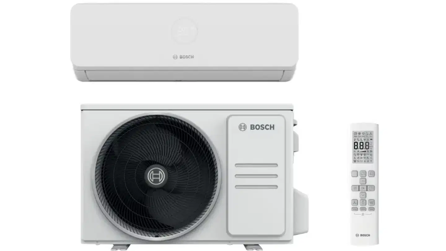 Bosch Climate 5100i 35-he ilmalämpöpumppu valkoinen asennettuna - 1